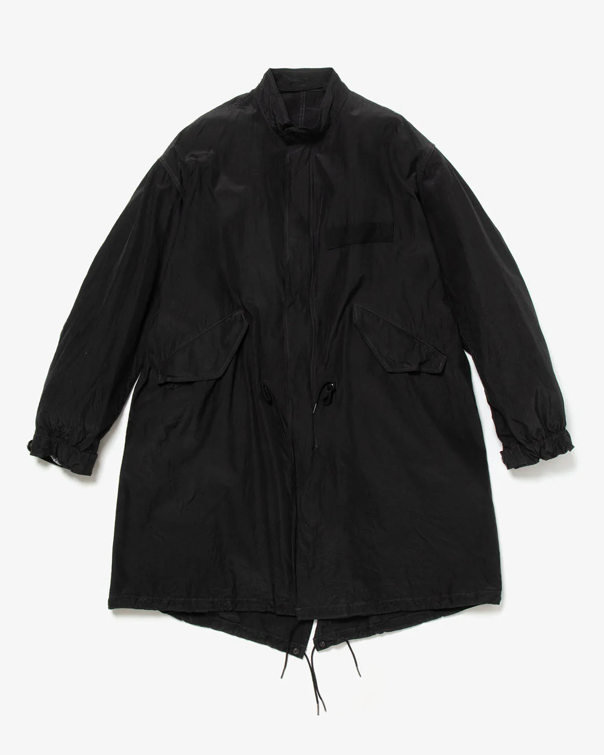 SILK TAFFETA M-65 FISHTAIL PARKA