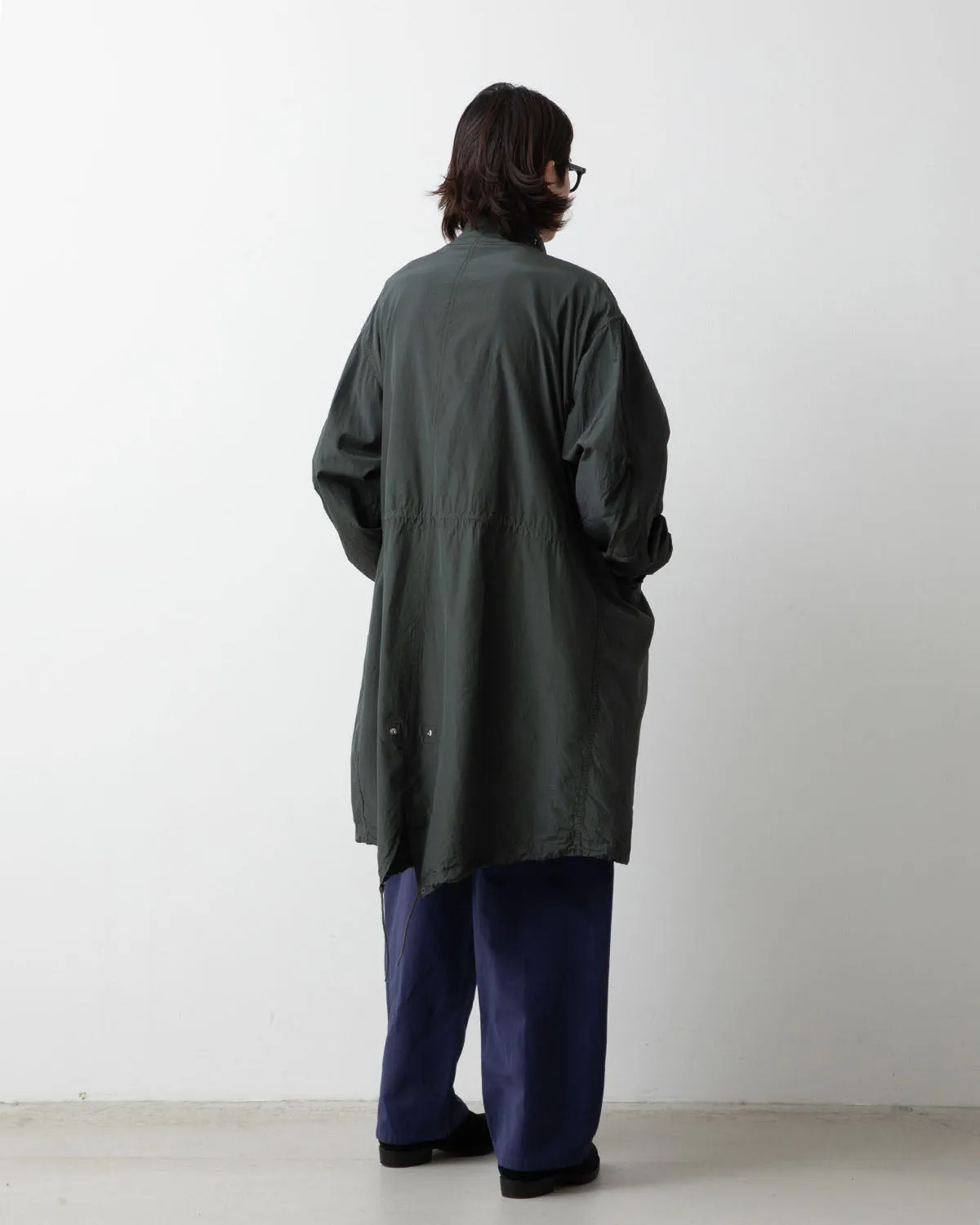 SILK TAFFETA M-65 FISHTAIL PARKA