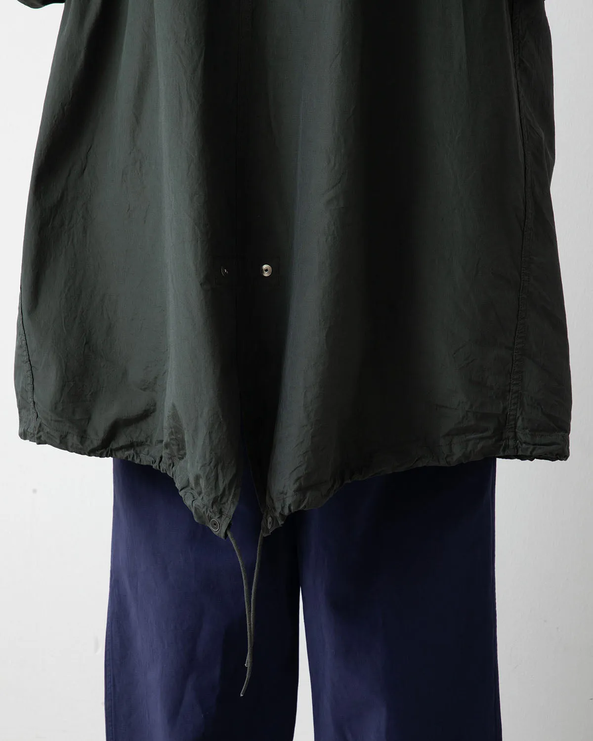 SILK TAFFETA M-65 FISHTAIL PARKA