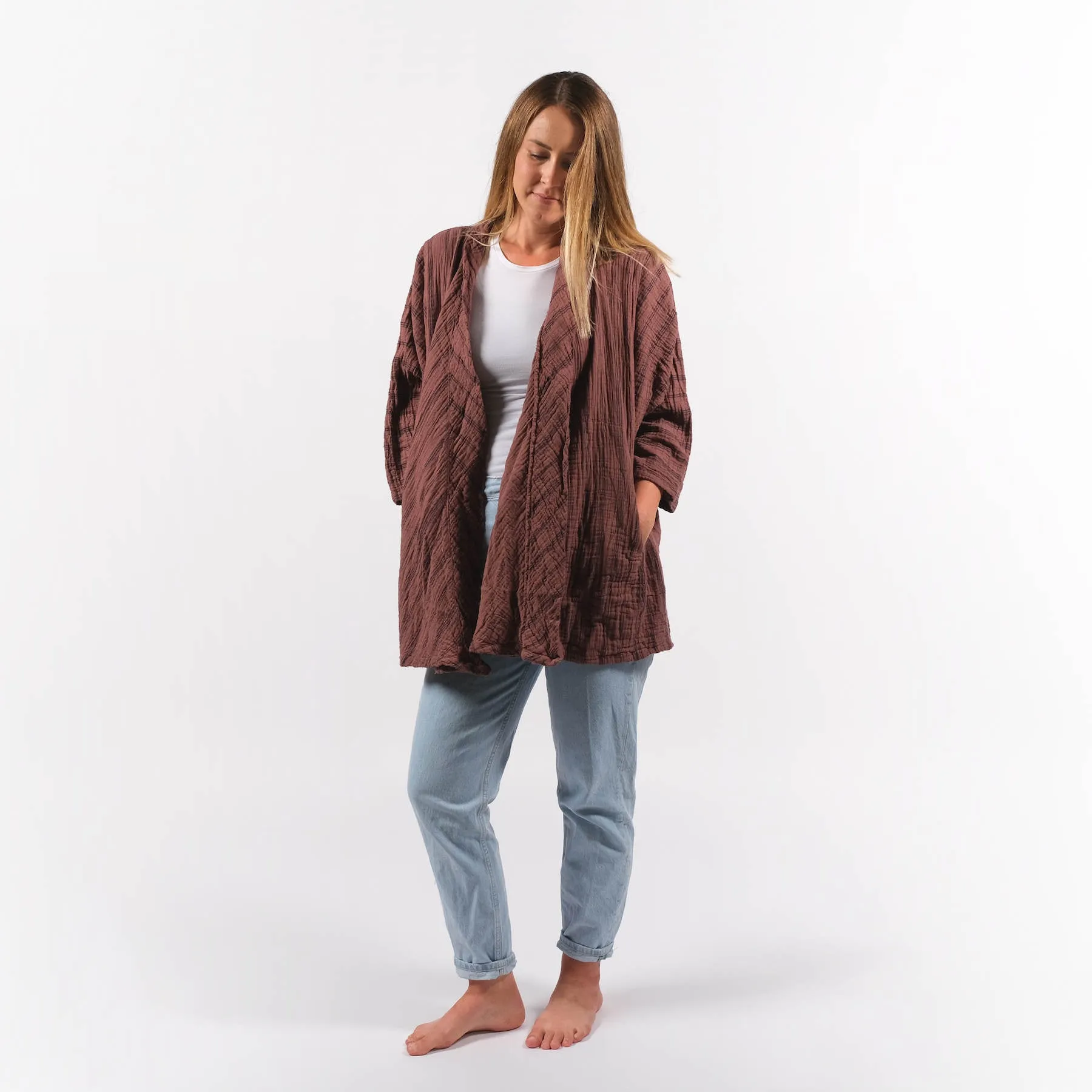 Sommer Cardigan aus Baumwolle