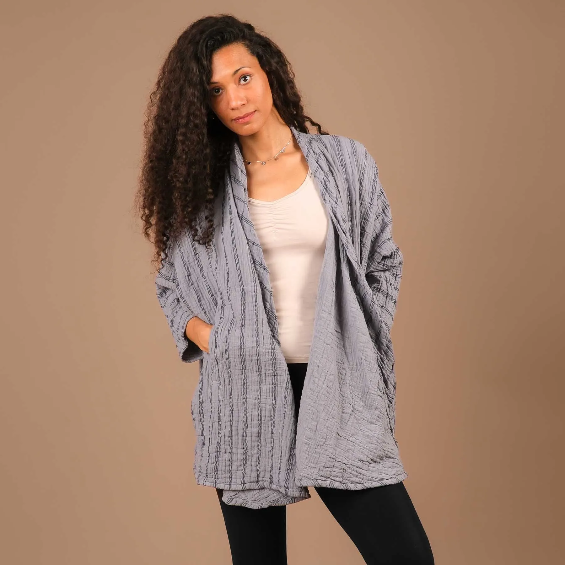 Sommer Cardigan aus Baumwolle