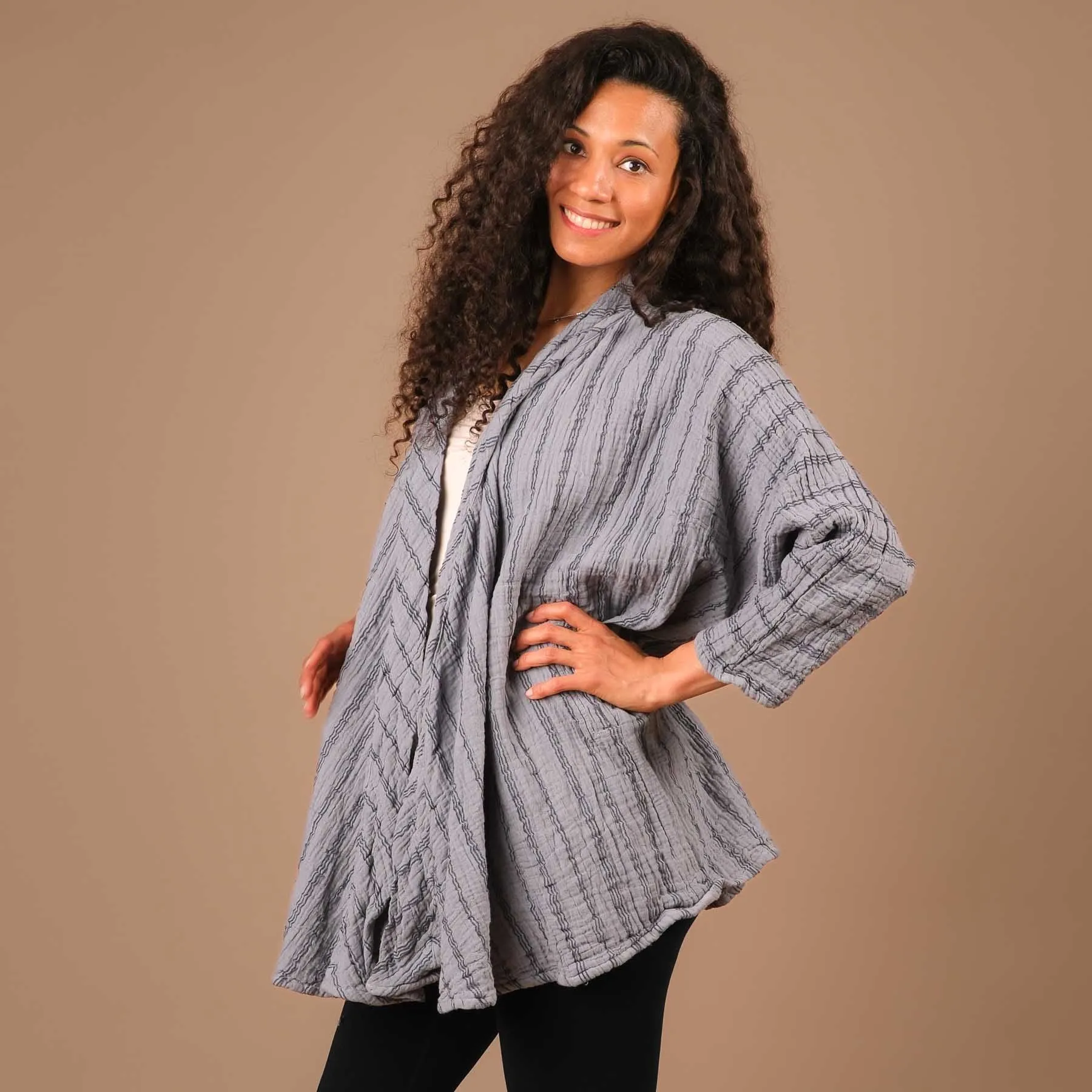 Sommer Cardigan aus Baumwolle