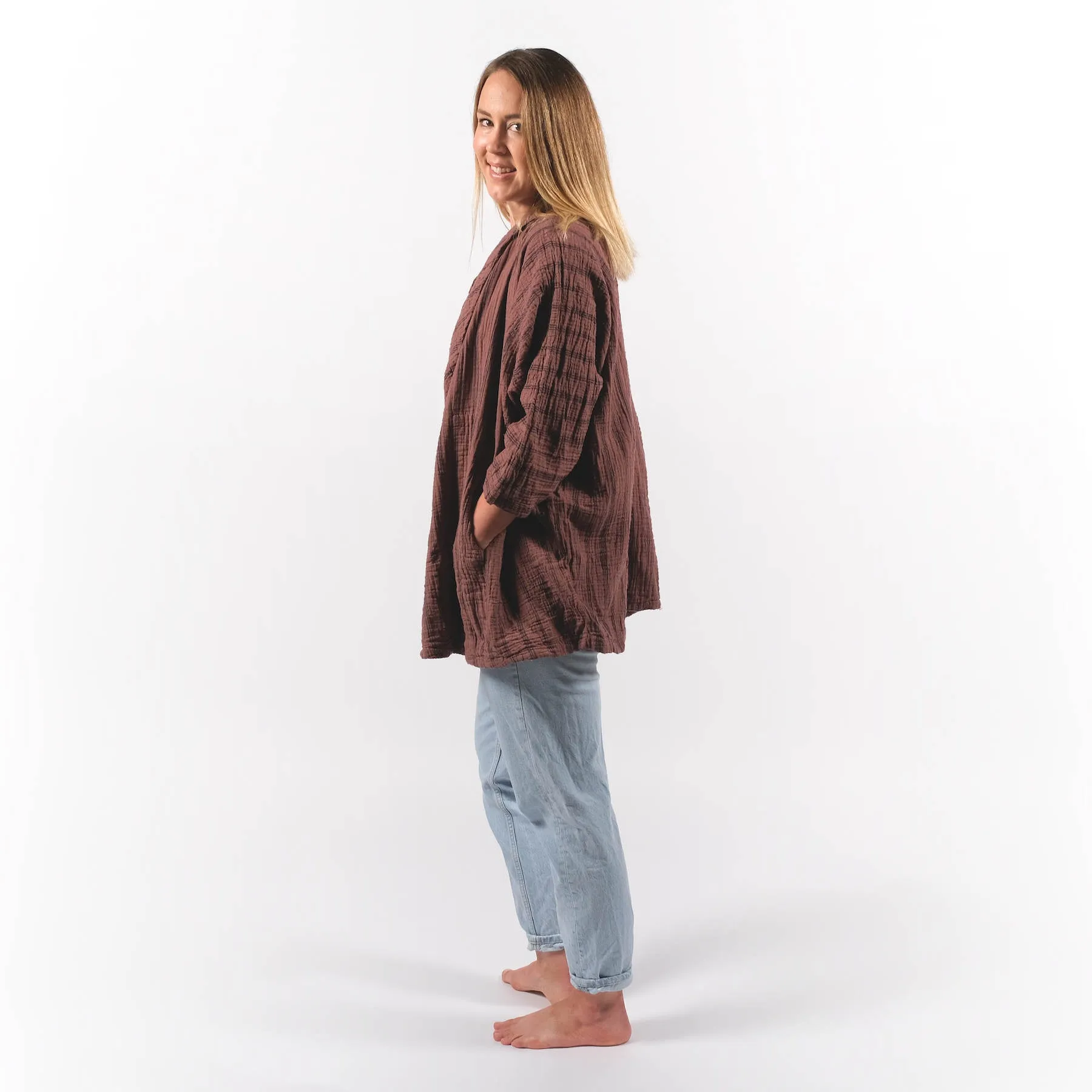 Sommer Cardigan aus Baumwolle