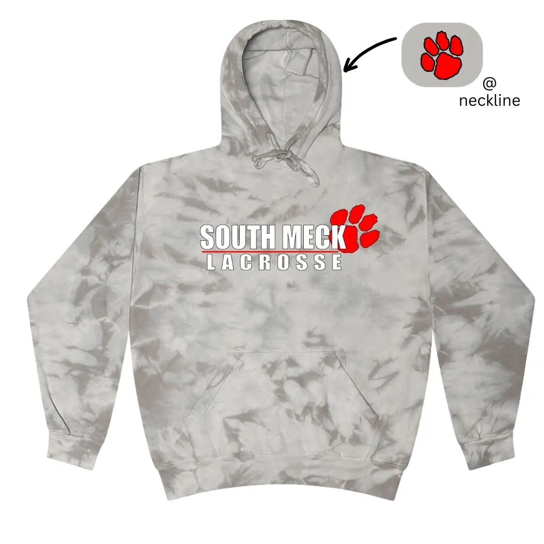 South Meck Lacrosse 8.5 oz. Tie Dye Hoodies - Multiple Designs