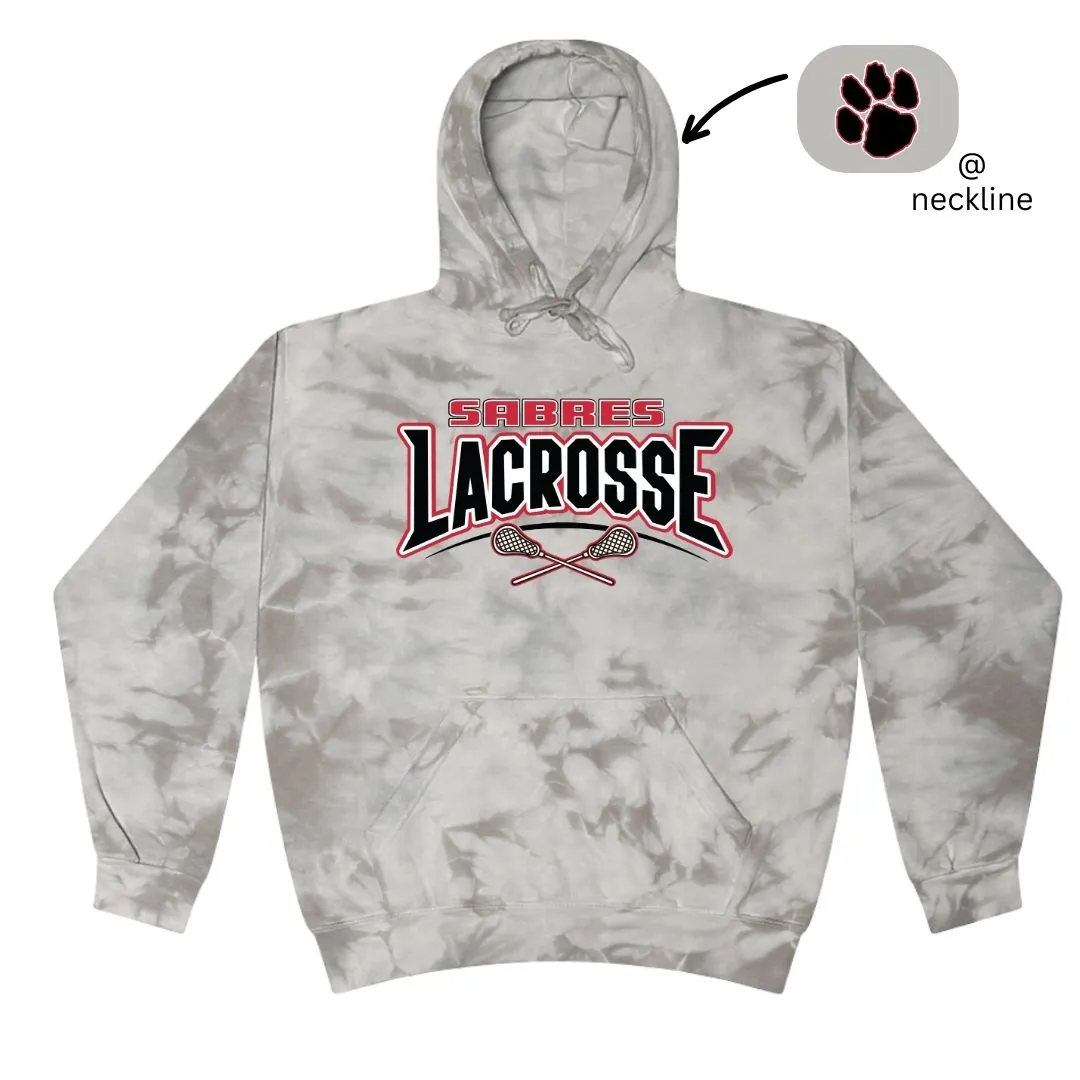 South Meck Lacrosse 8.5 oz. Tie Dye Hoodies - Multiple Designs