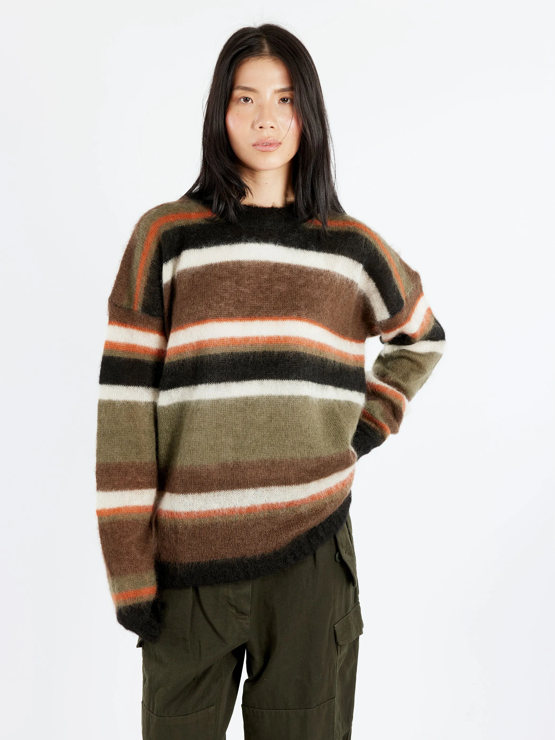 Stripe Mohair Jumper