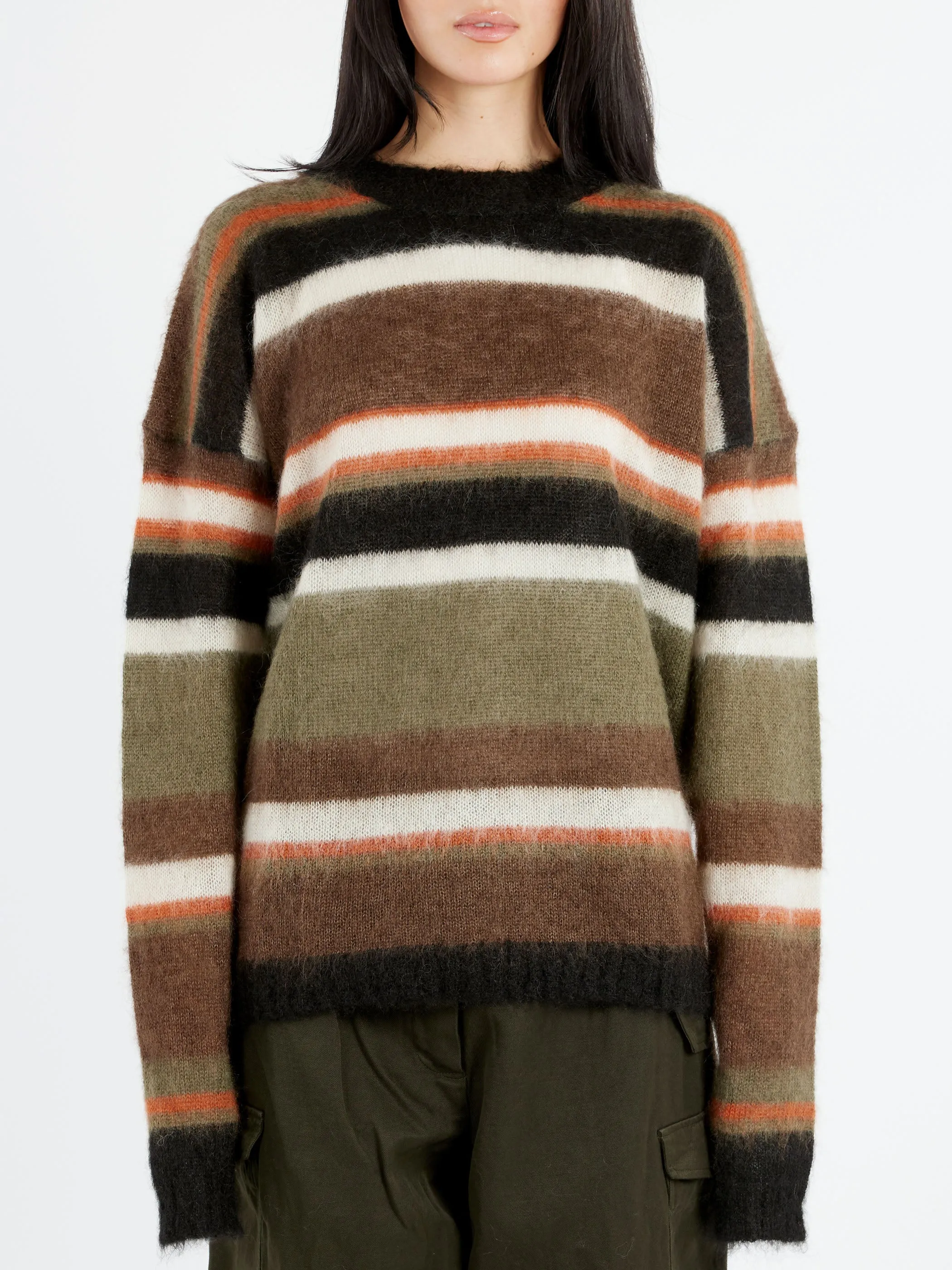 Stripe Mohair Jumper
