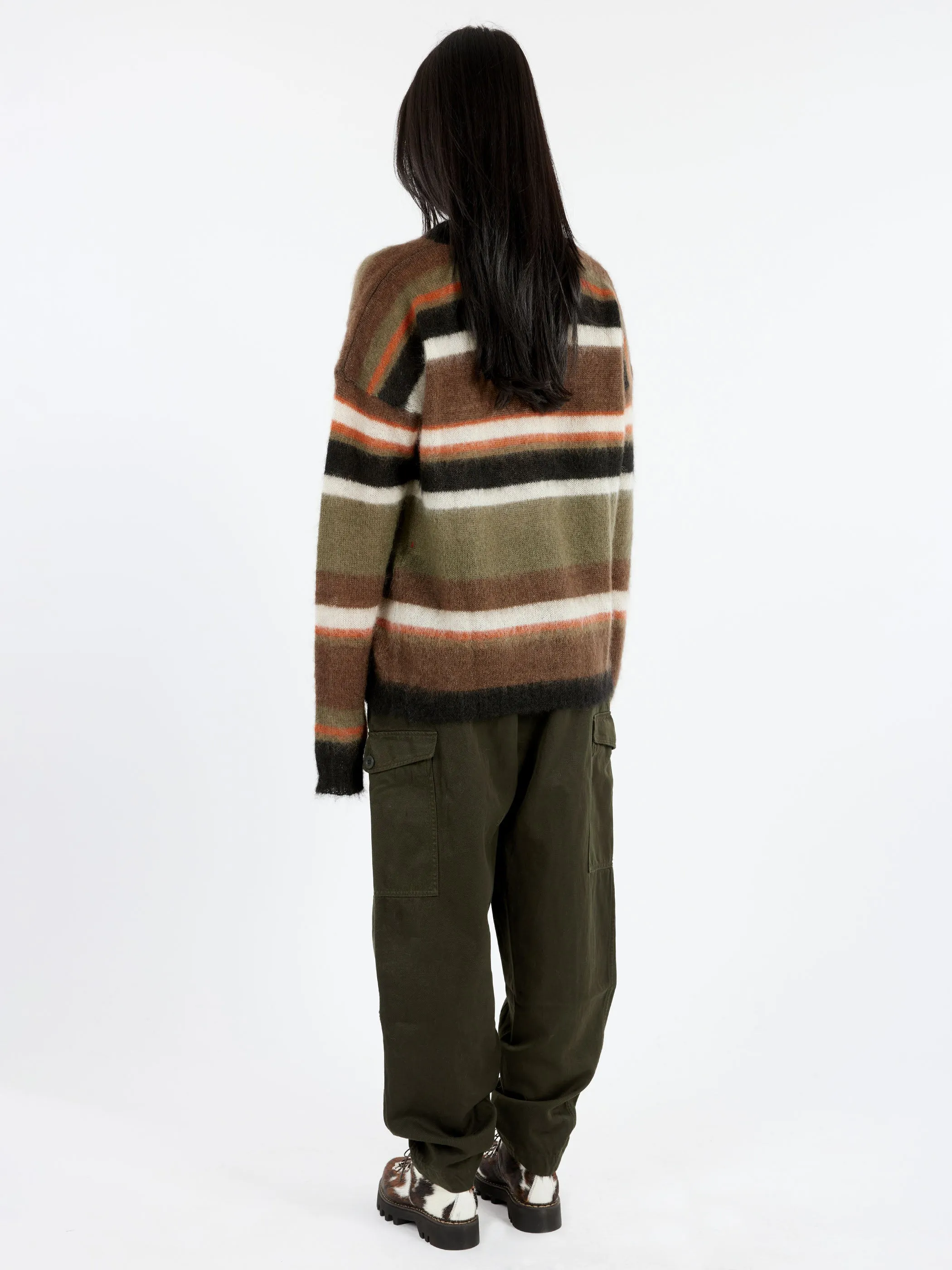 Stripe Mohair Jumper