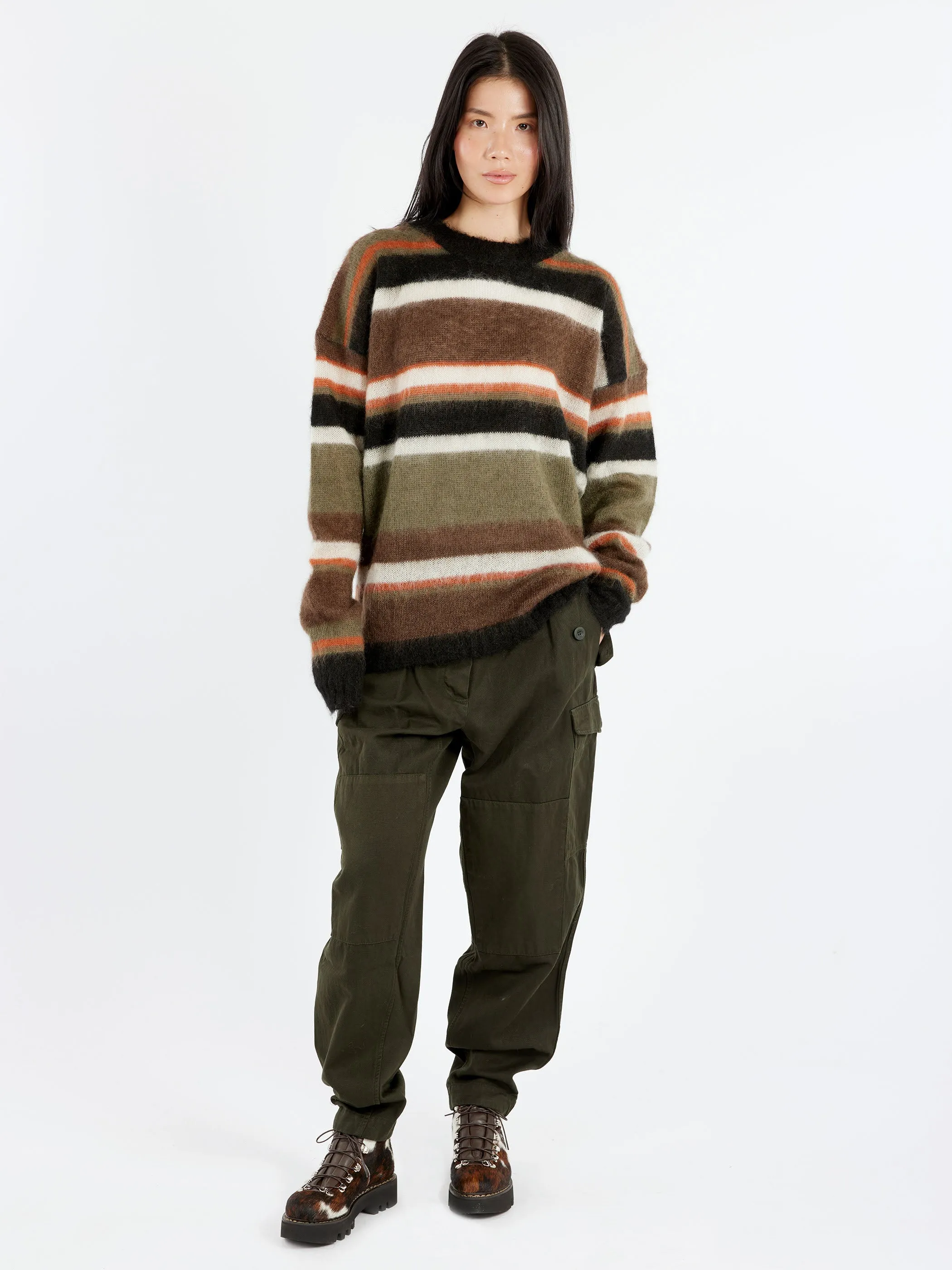 Stripe Mohair Jumper