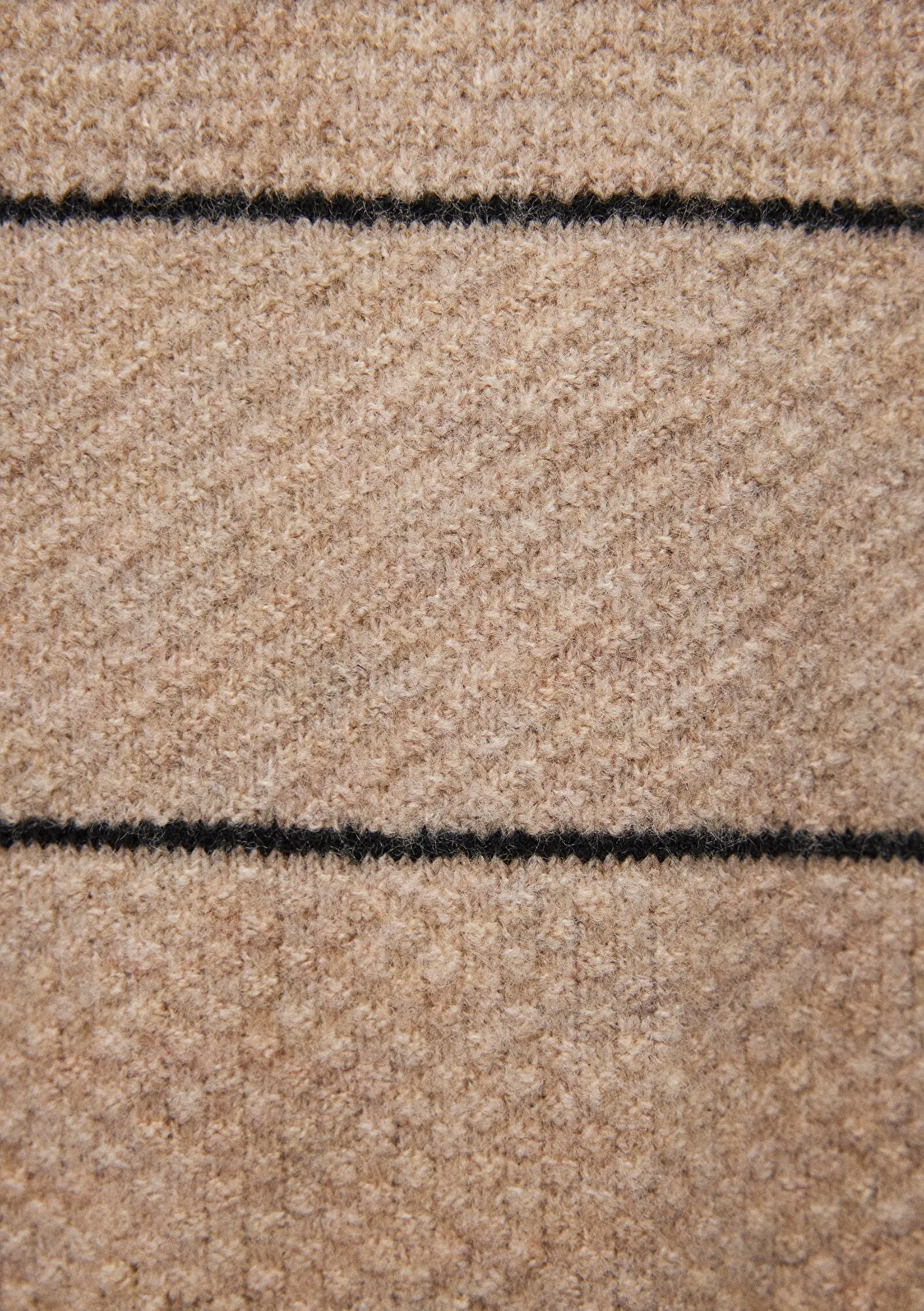 Striped Beige Sweater