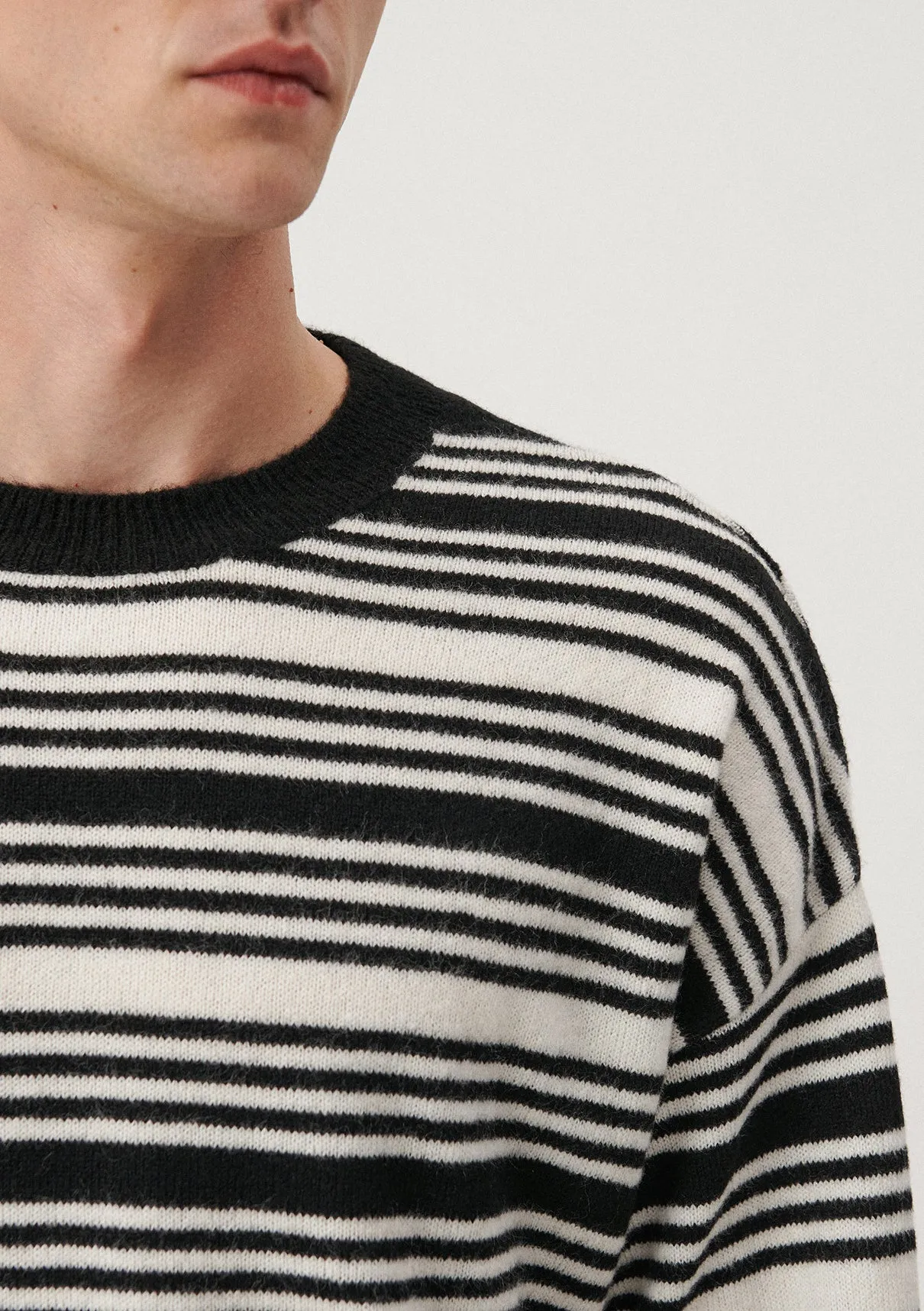 Striped Black Sweater