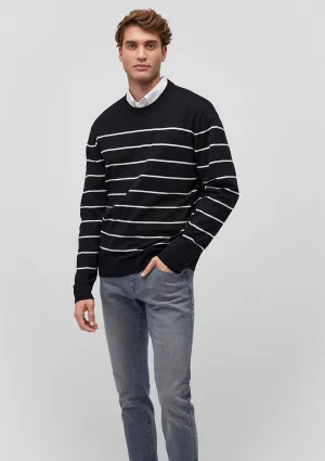 Striped Black Sweater