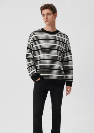Striped Black Sweater