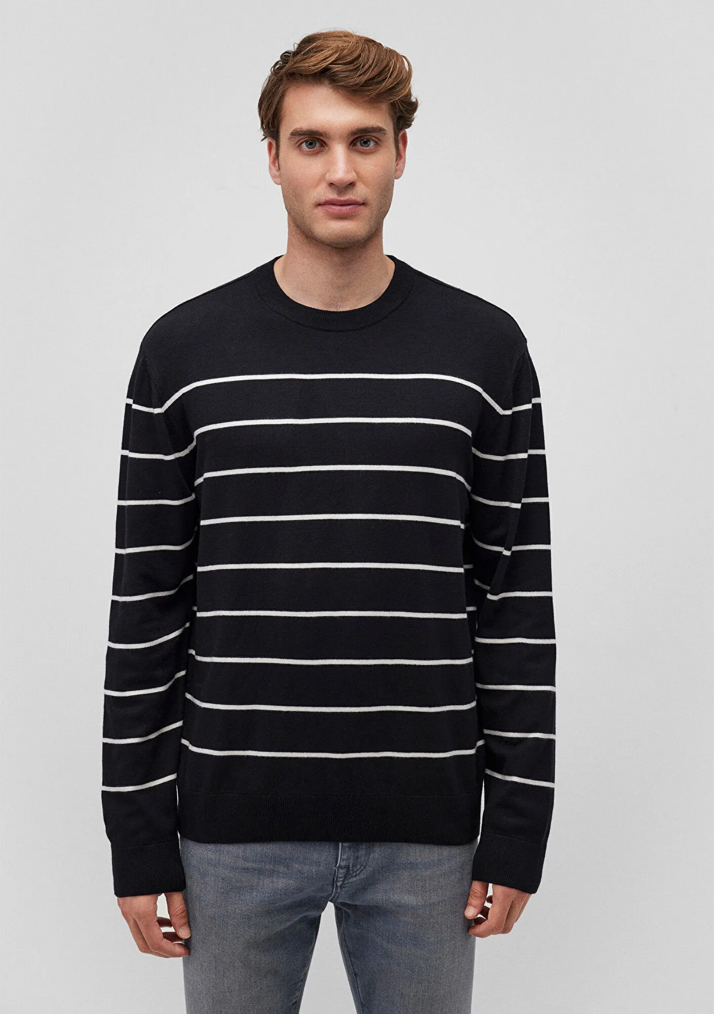 Striped Black Sweater