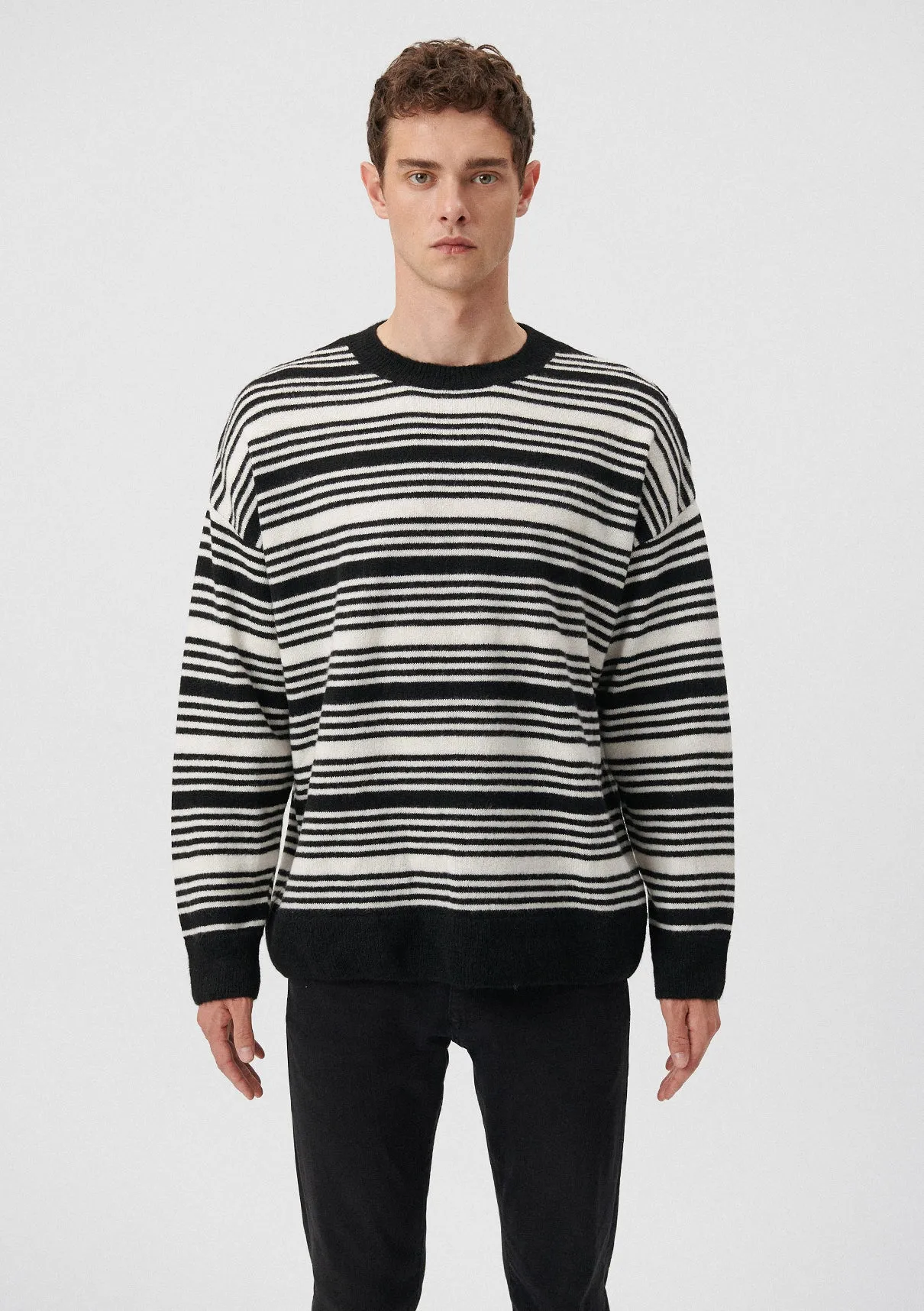 Striped Black Sweater