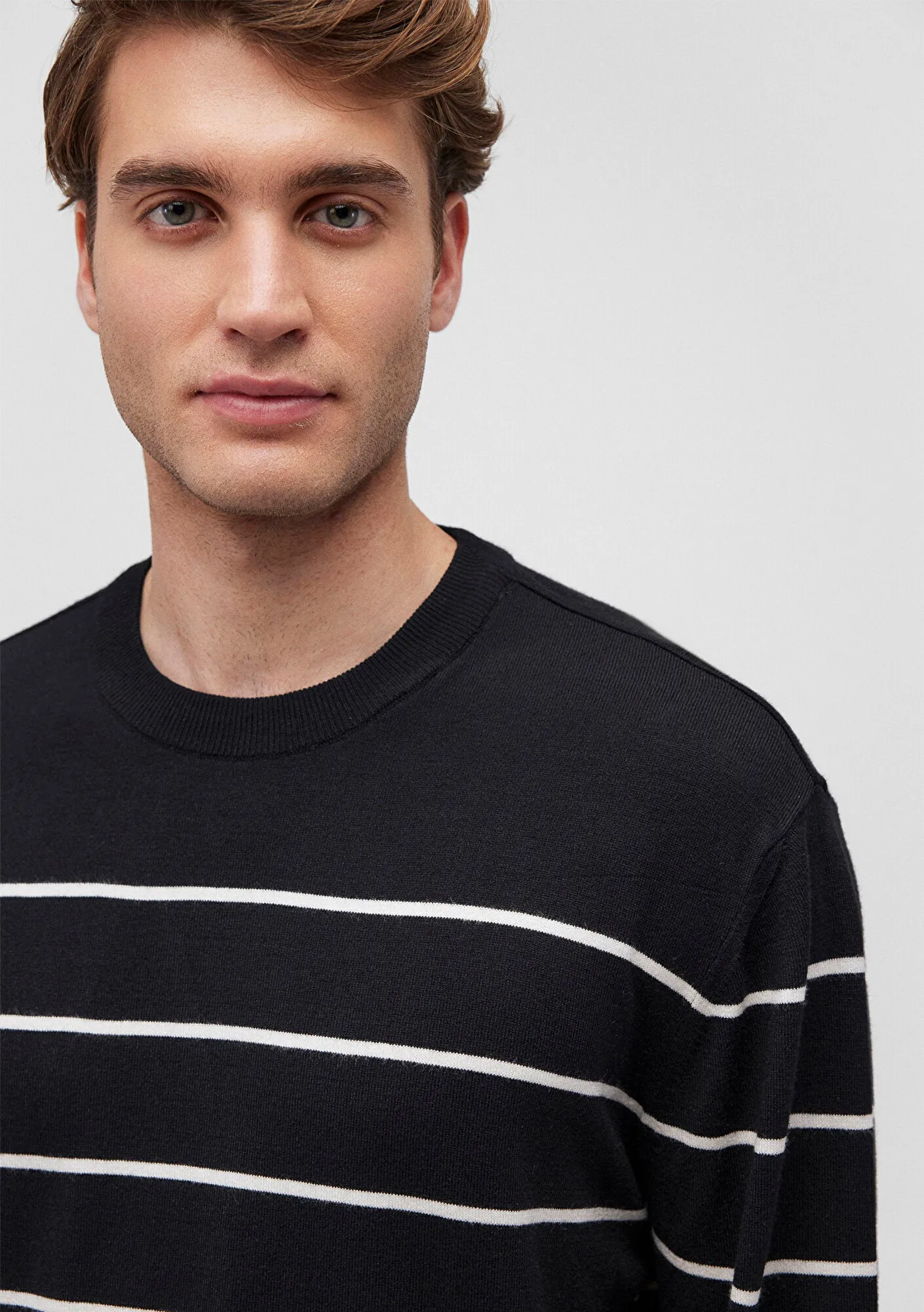 Striped Black Sweater