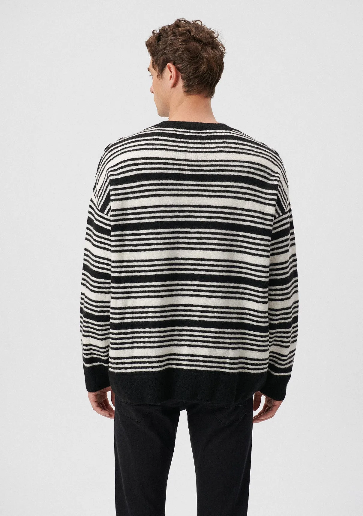 Striped Black Sweater