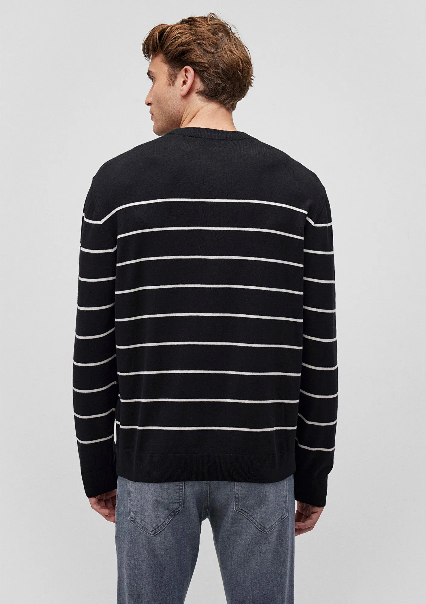 Striped Black Sweater