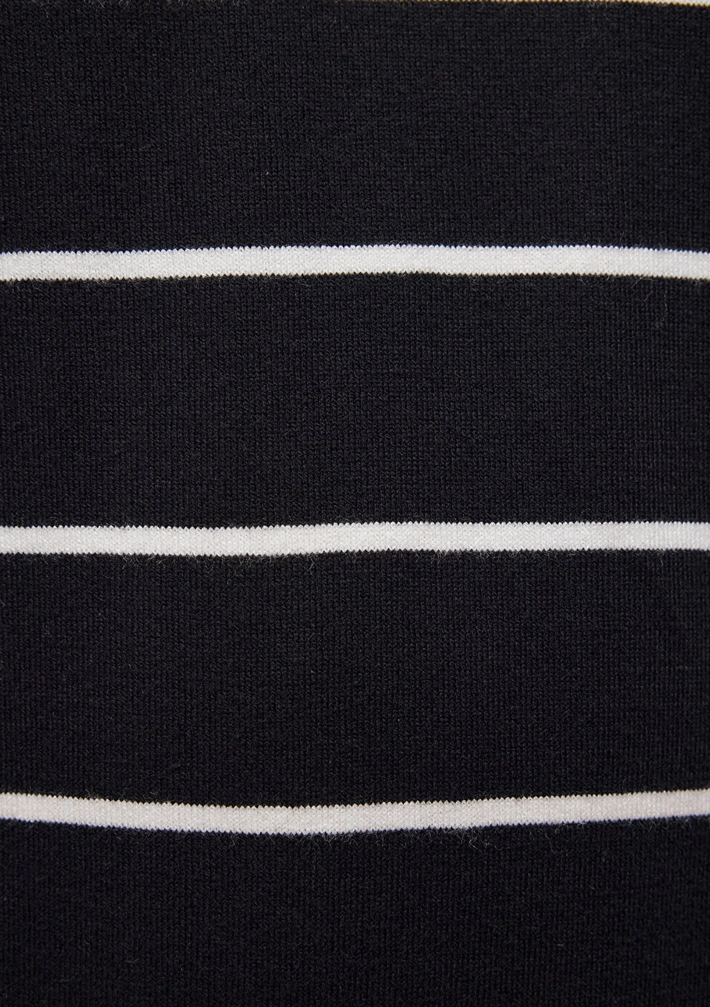 Striped Black Sweater