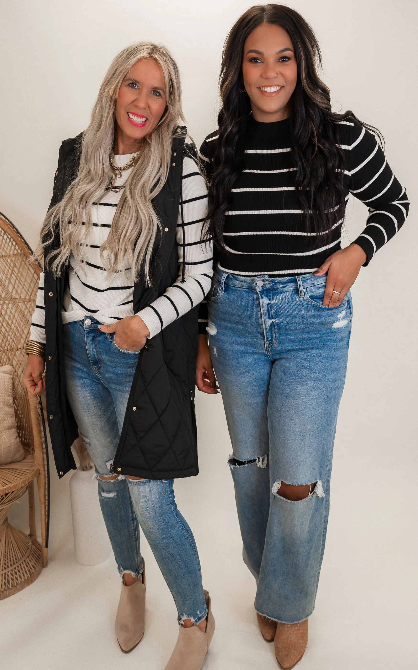 Striped Essentials Sweater by Salty Wave***DEAL -FINAL SALE