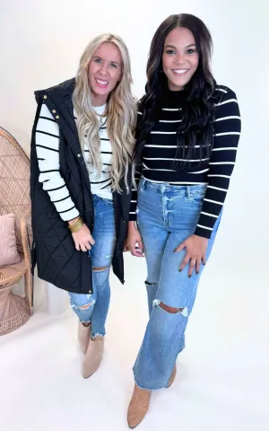 Striped Essentials Sweater by Salty Wave***DEAL -FINAL SALE