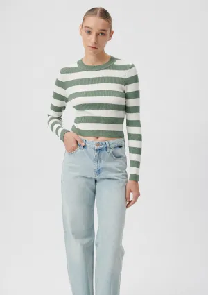 Striped Green Sweater