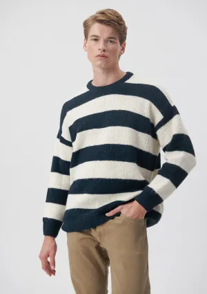 Striped Navy Sweater