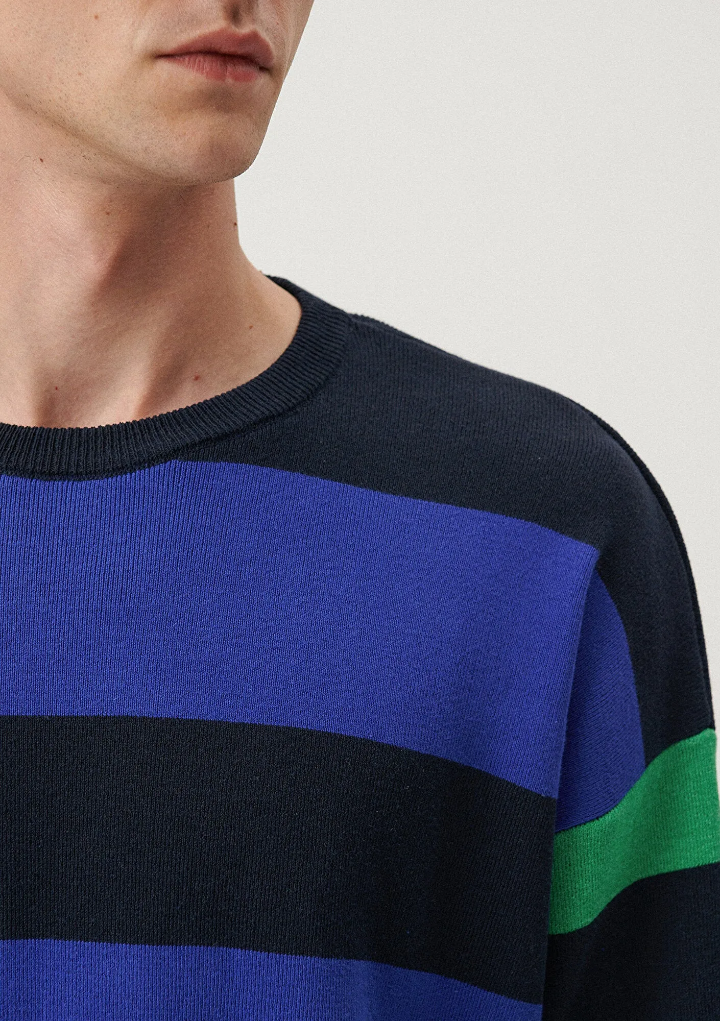 Striped Navy Sweater