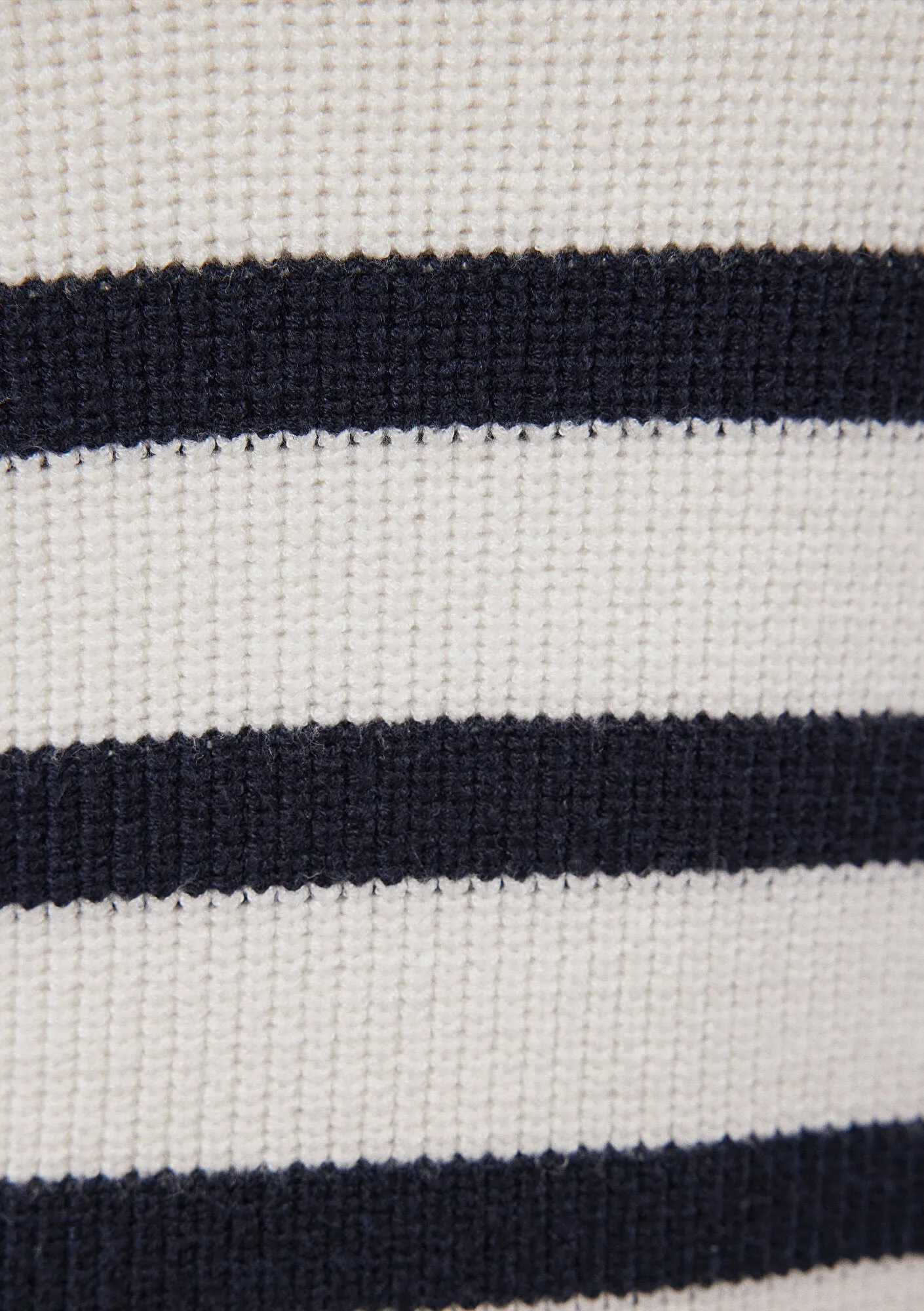 Striped Off White Sweater
