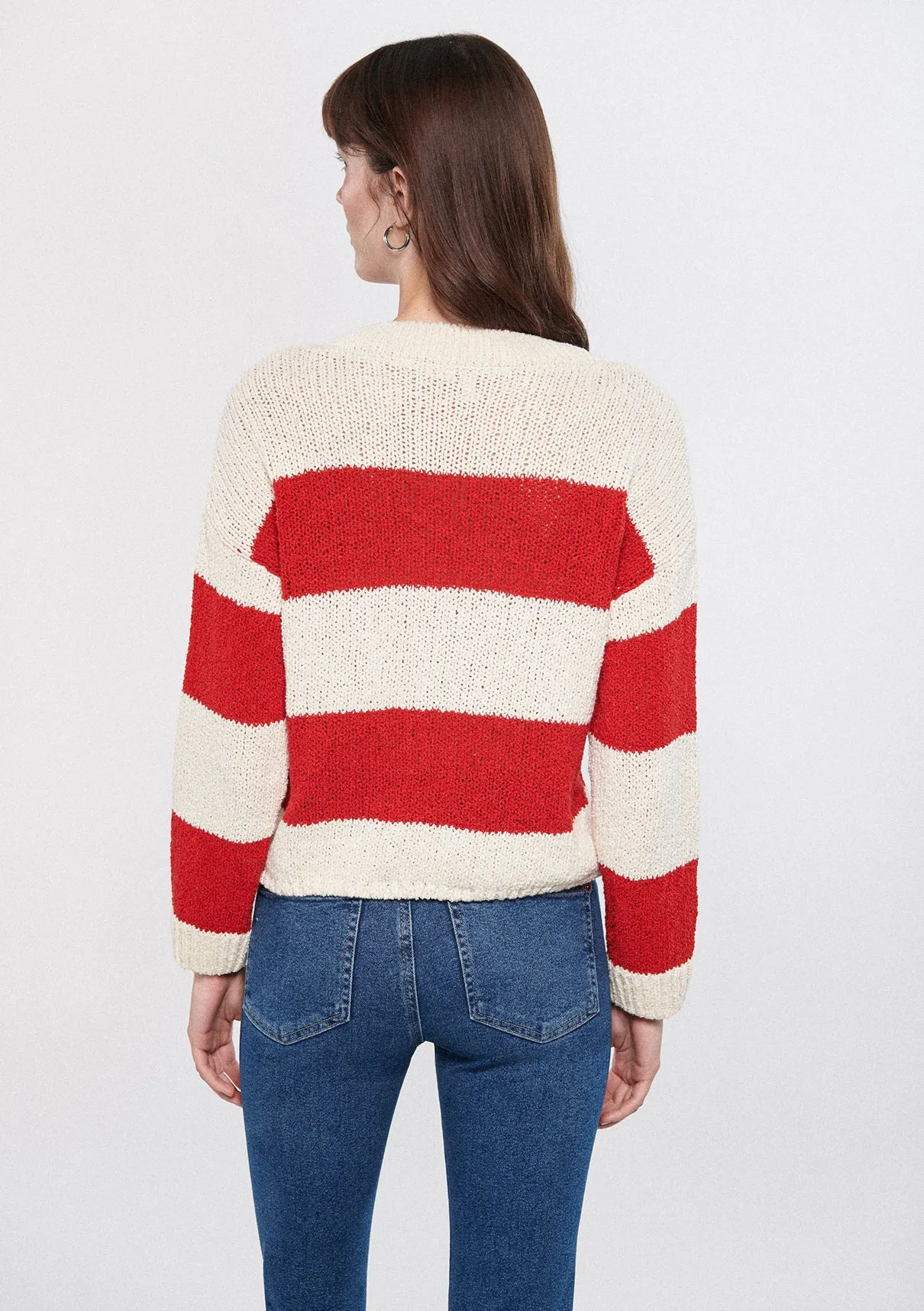 Striped Red Sweater