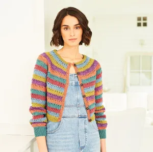 Stylecraft | ReCreate DK | Knitting Pattern 10057 | Cardigan