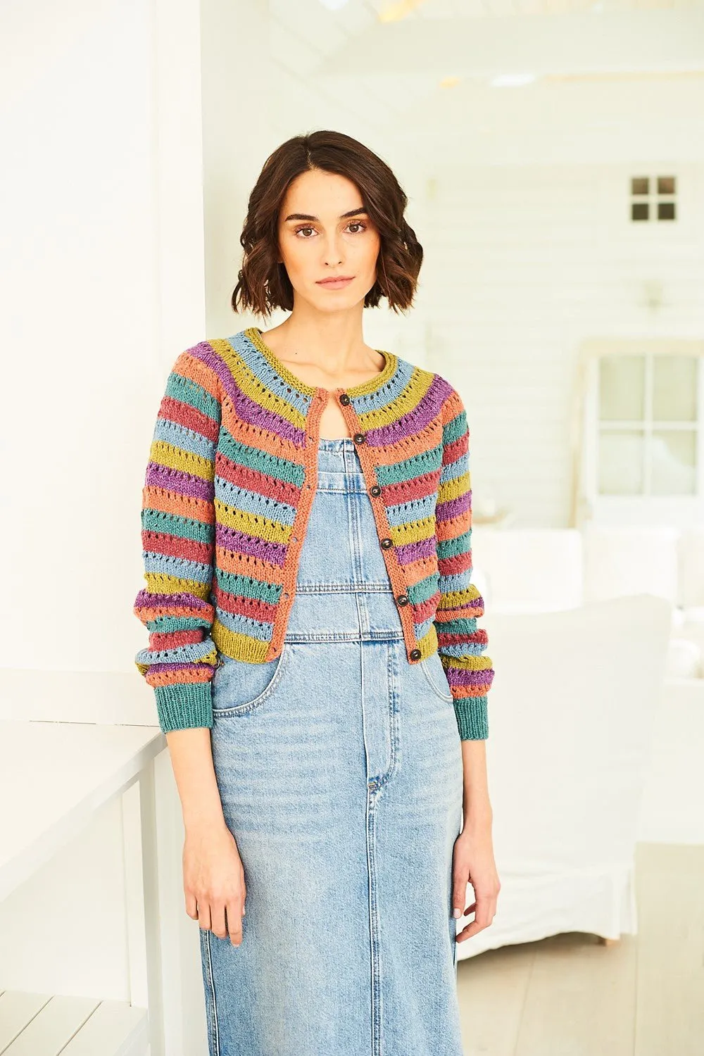 Stylecraft | ReCreate DK | Knitting Pattern 10057 | Cardigan