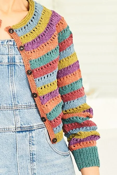 Stylecraft | ReCreate DK | Knitting Pattern 10057 | Cardigan
