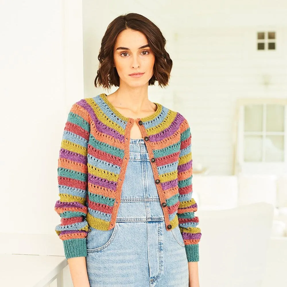 Stylecraft | ReCreate DK | Knitting Pattern 10057 | Cardigan