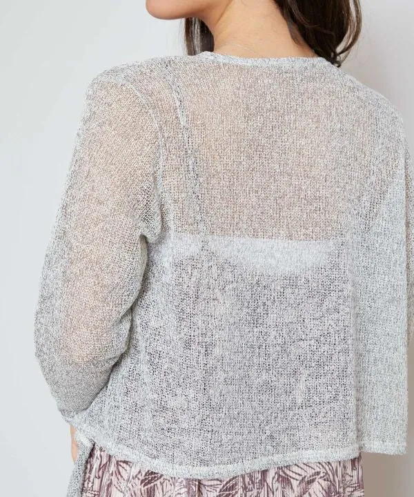 Summer Knit Short Cardigan
