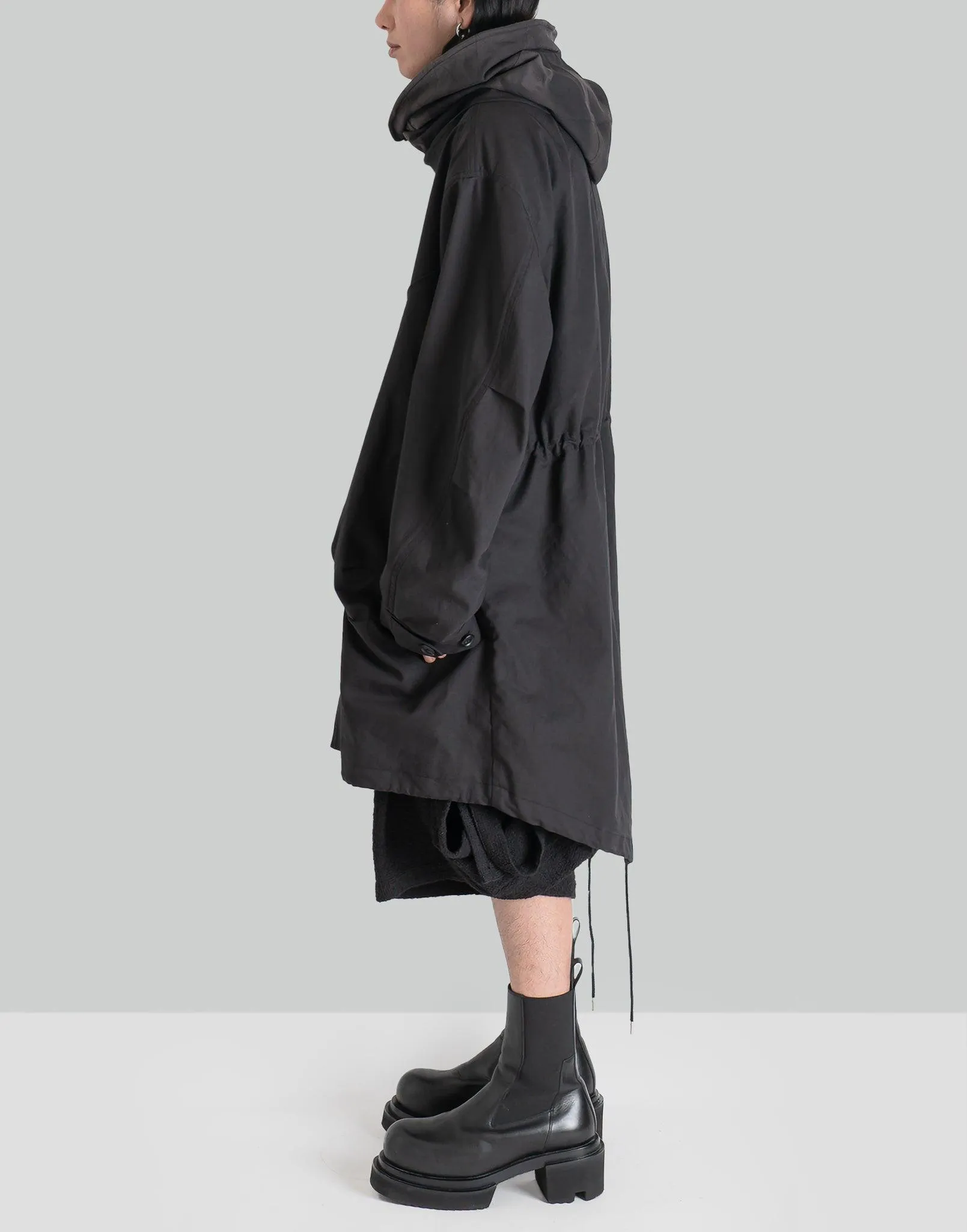 SUN-BLEACHED FISHTAIL COAT