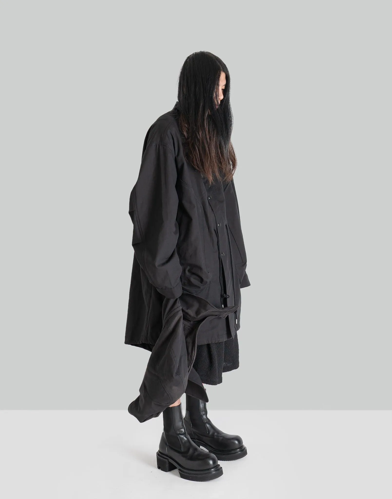 SUN-BLEACHED FISHTAIL COAT