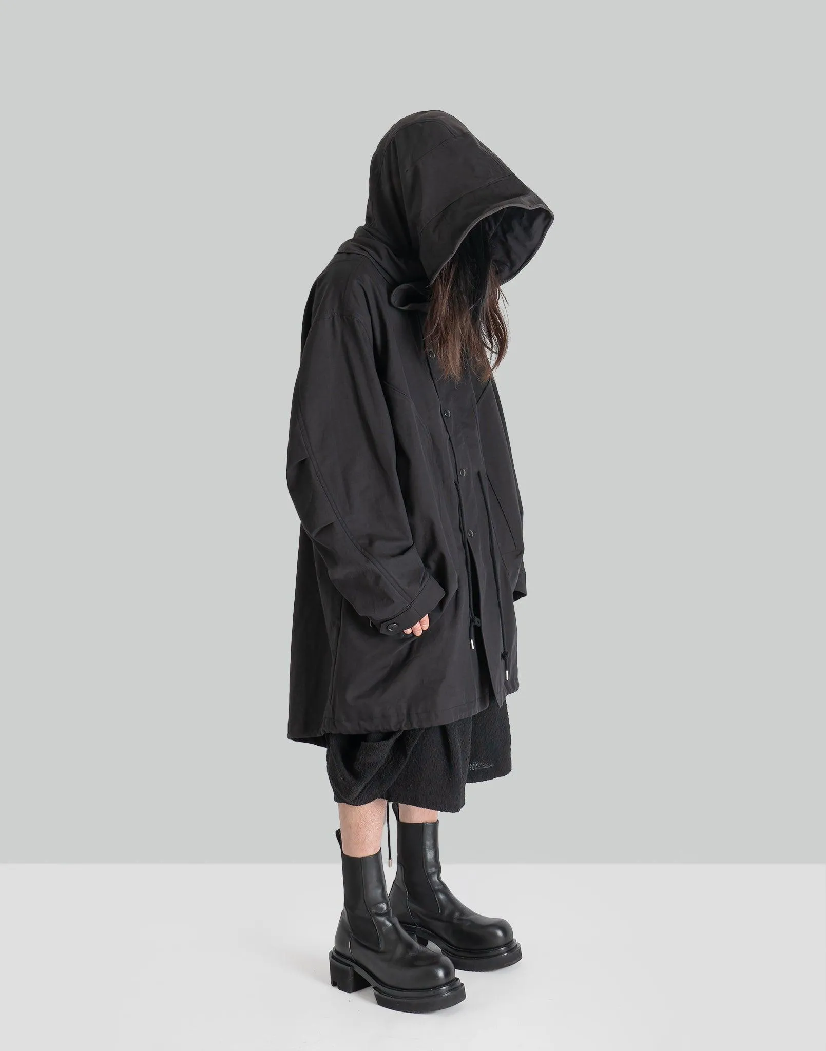 SUN-BLEACHED FISHTAIL COAT