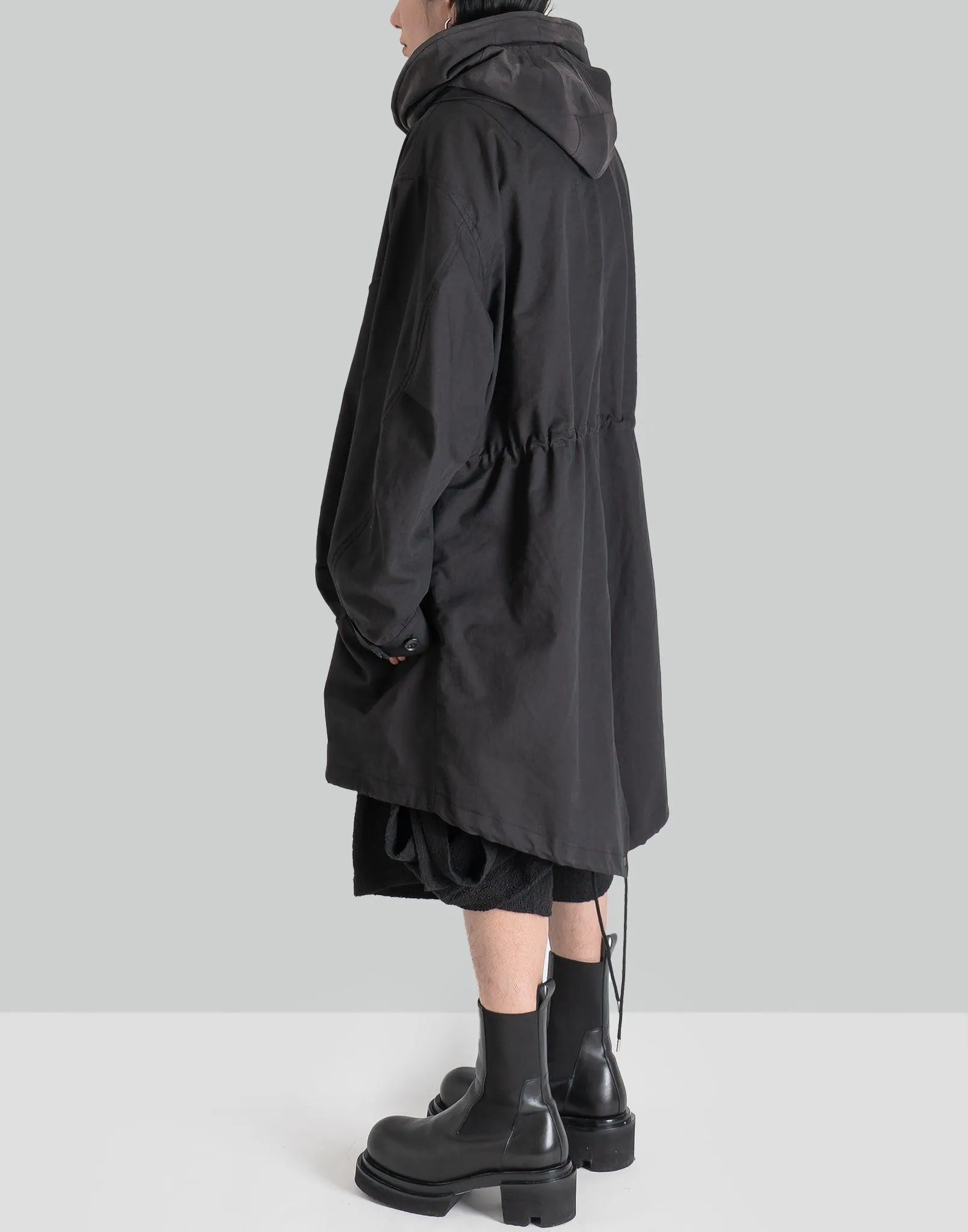 SUN-BLEACHED FISHTAIL COAT