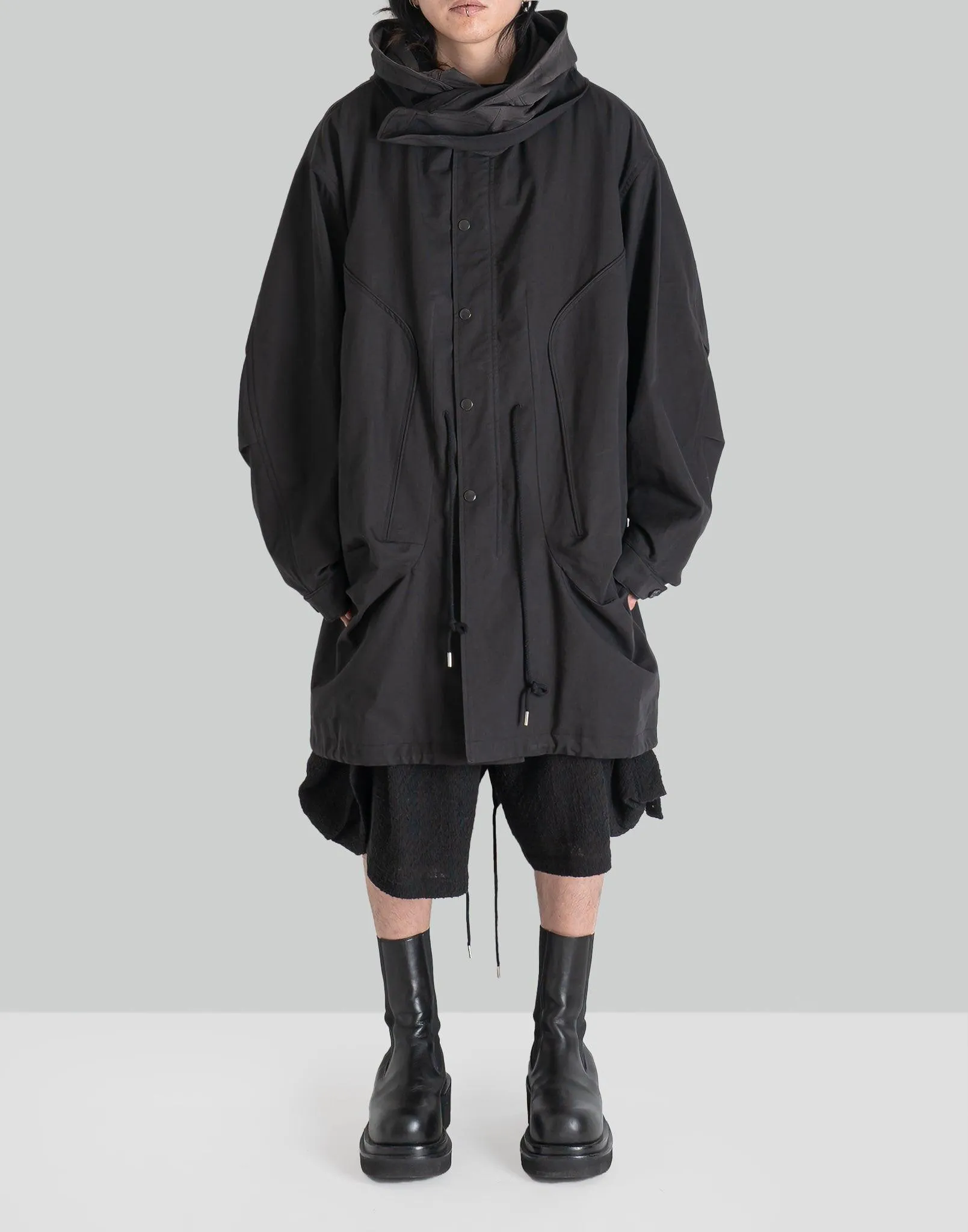 SUN-BLEACHED FISHTAIL COAT