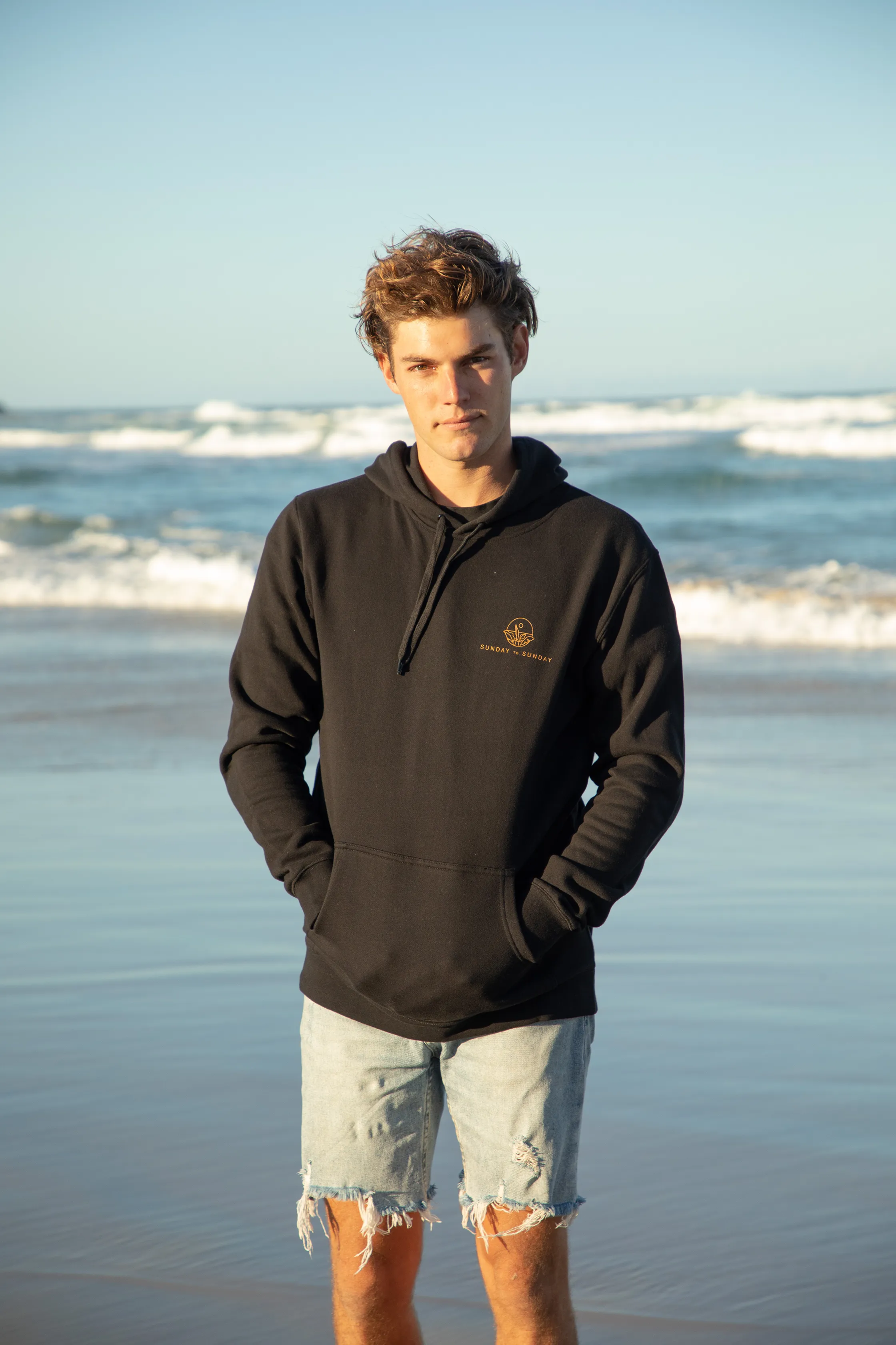 Sunday Unisex Hoodie (Black)