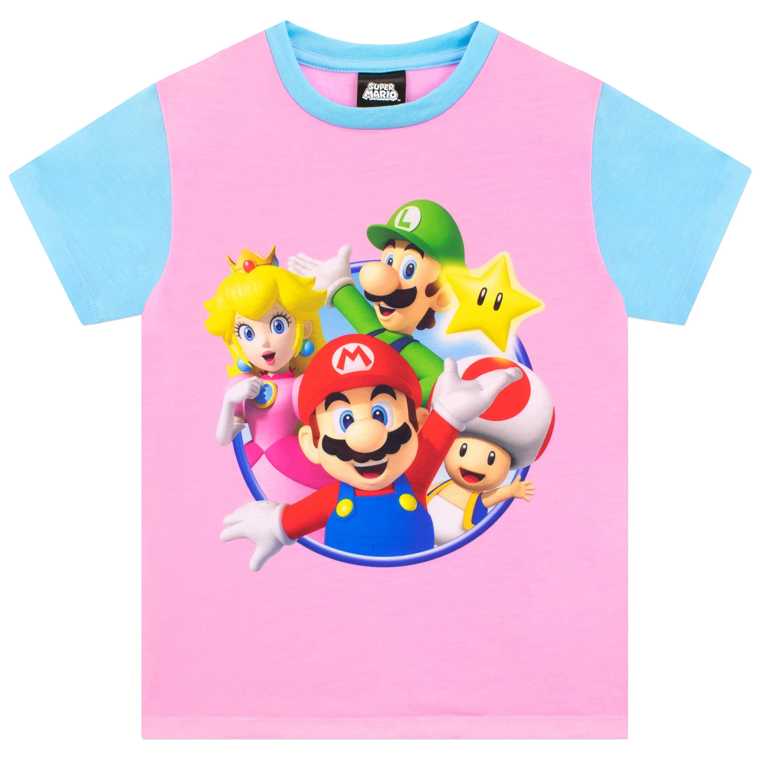 Super Mario Short Pajamas