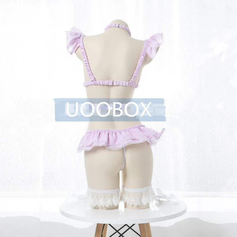 Sweet Lace-up Hollow Cos UB98725