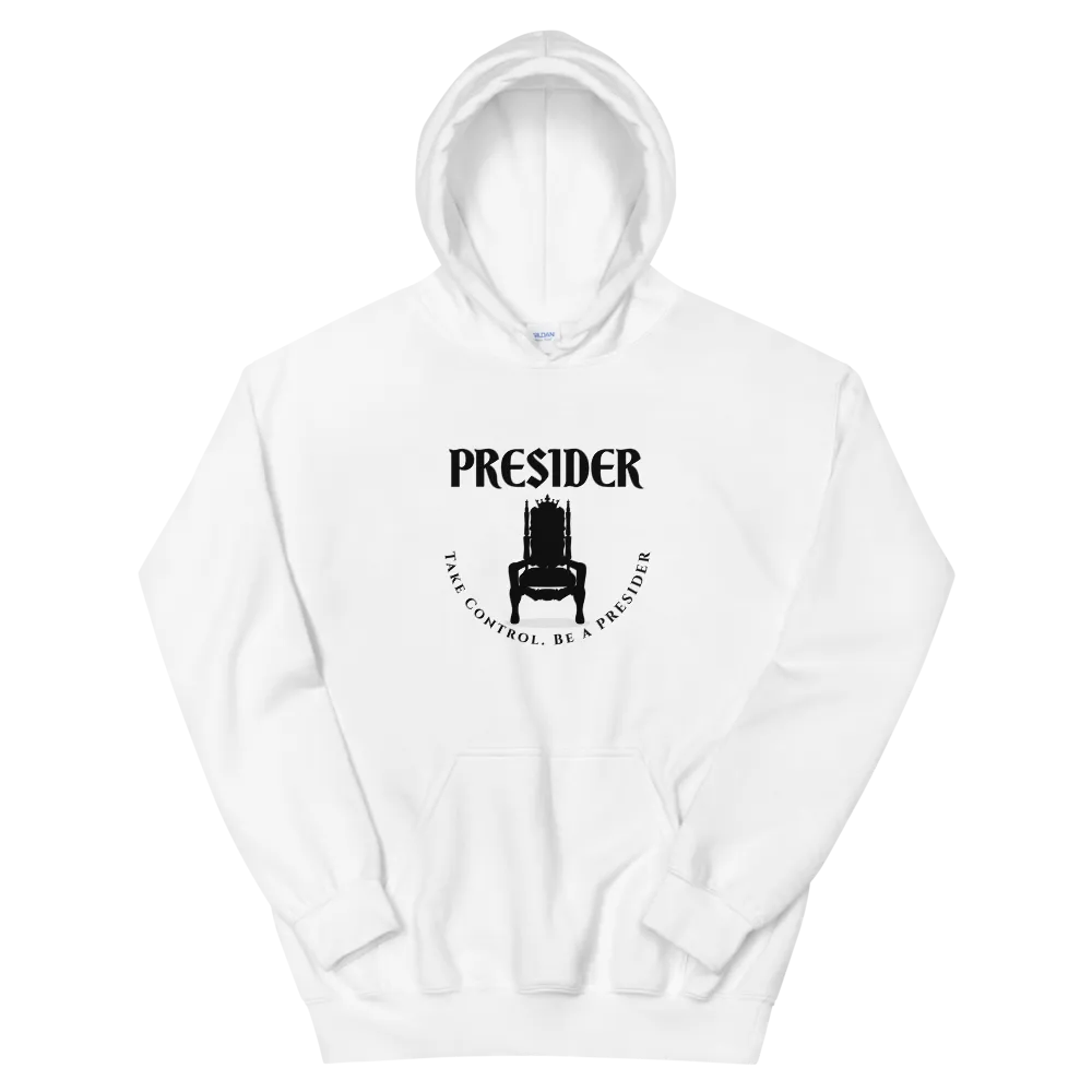 Take Control Men's Heavy Blend Hoodie (White)