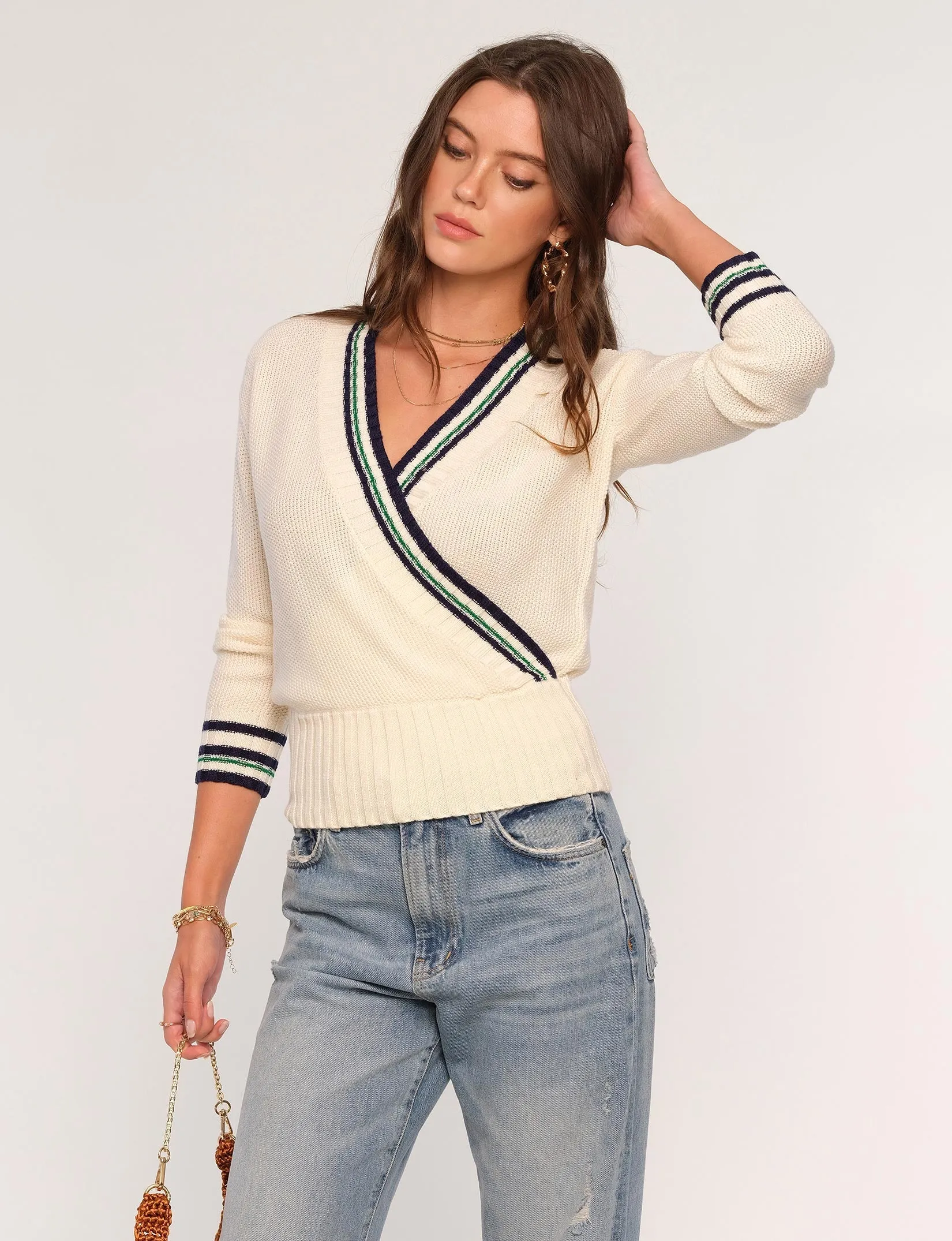 The Kian Sweater by Heartloom - Eggshell