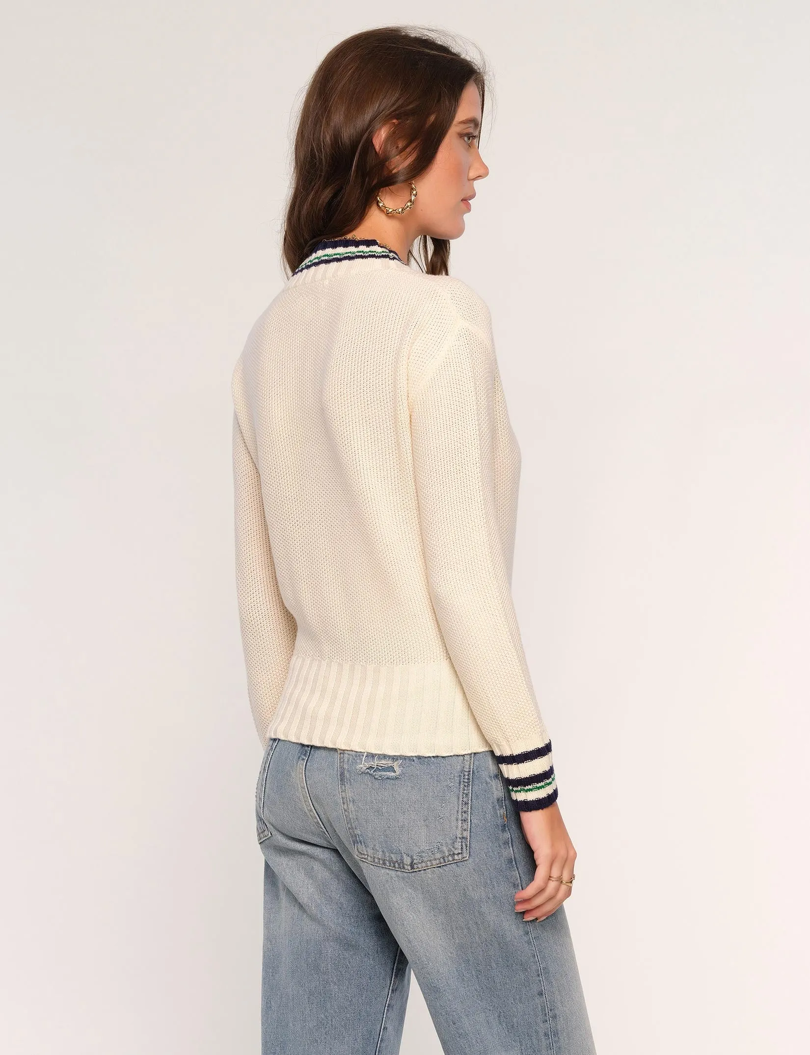 The Kian Sweater by Heartloom - Eggshell