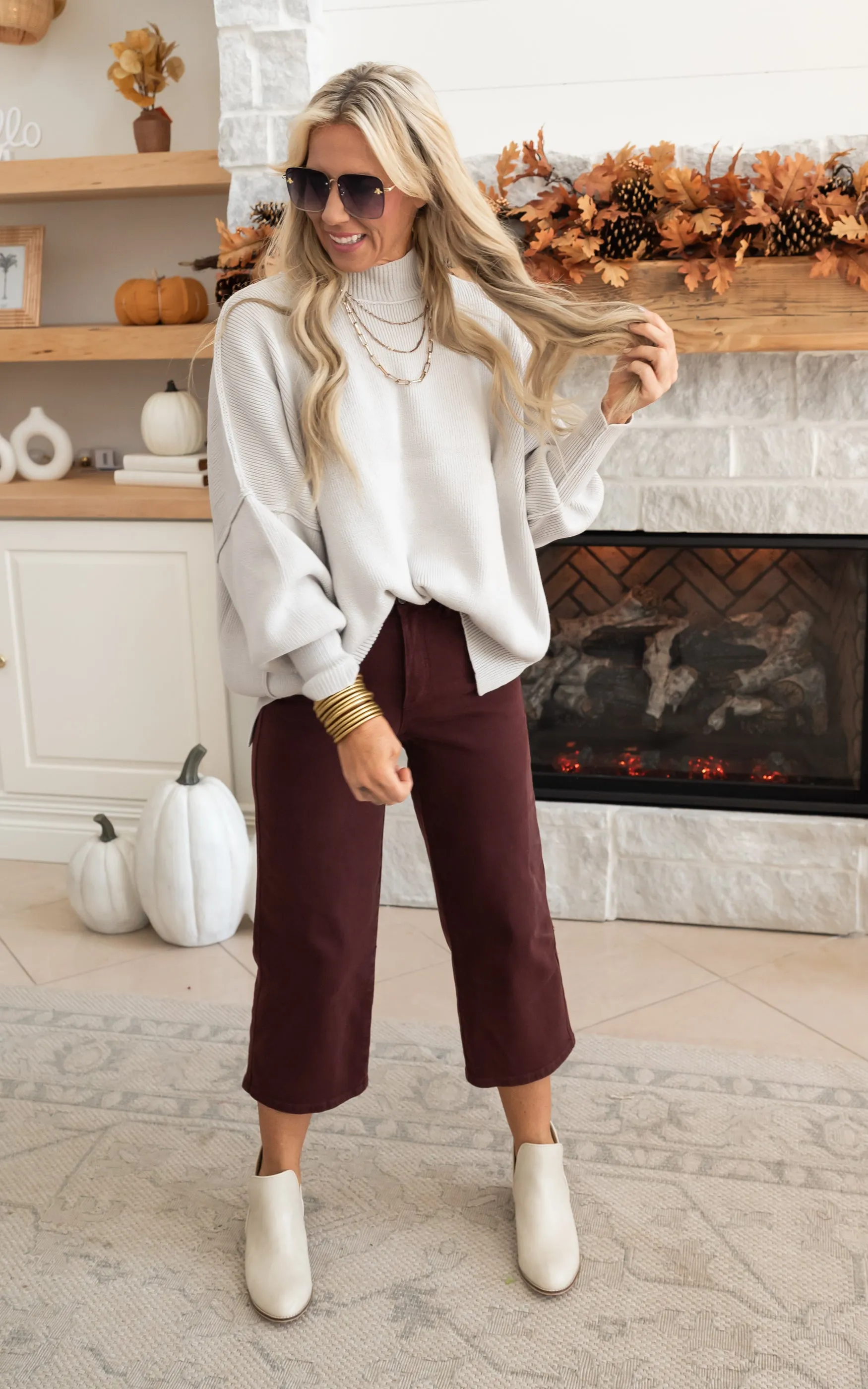 The Monica Side Slit Oversized Sweater | Part 2