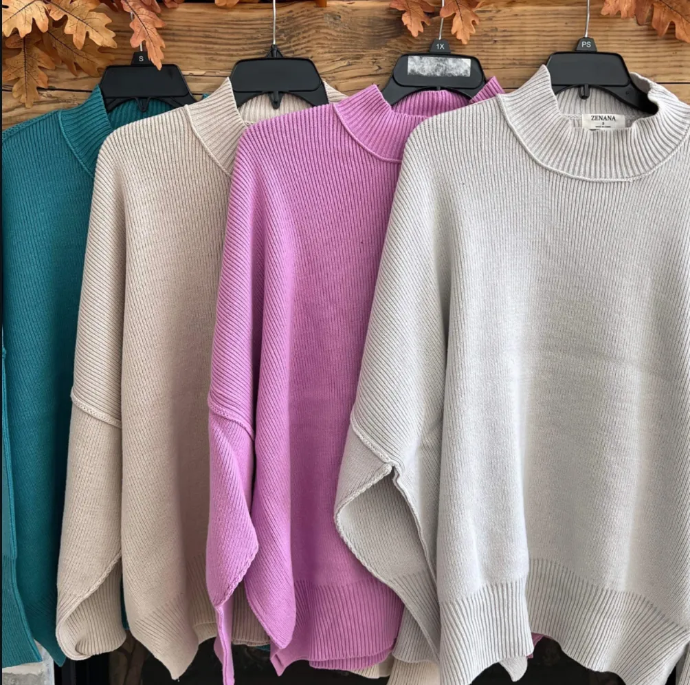The Monica Side Slit Oversized Sweater | Part 2