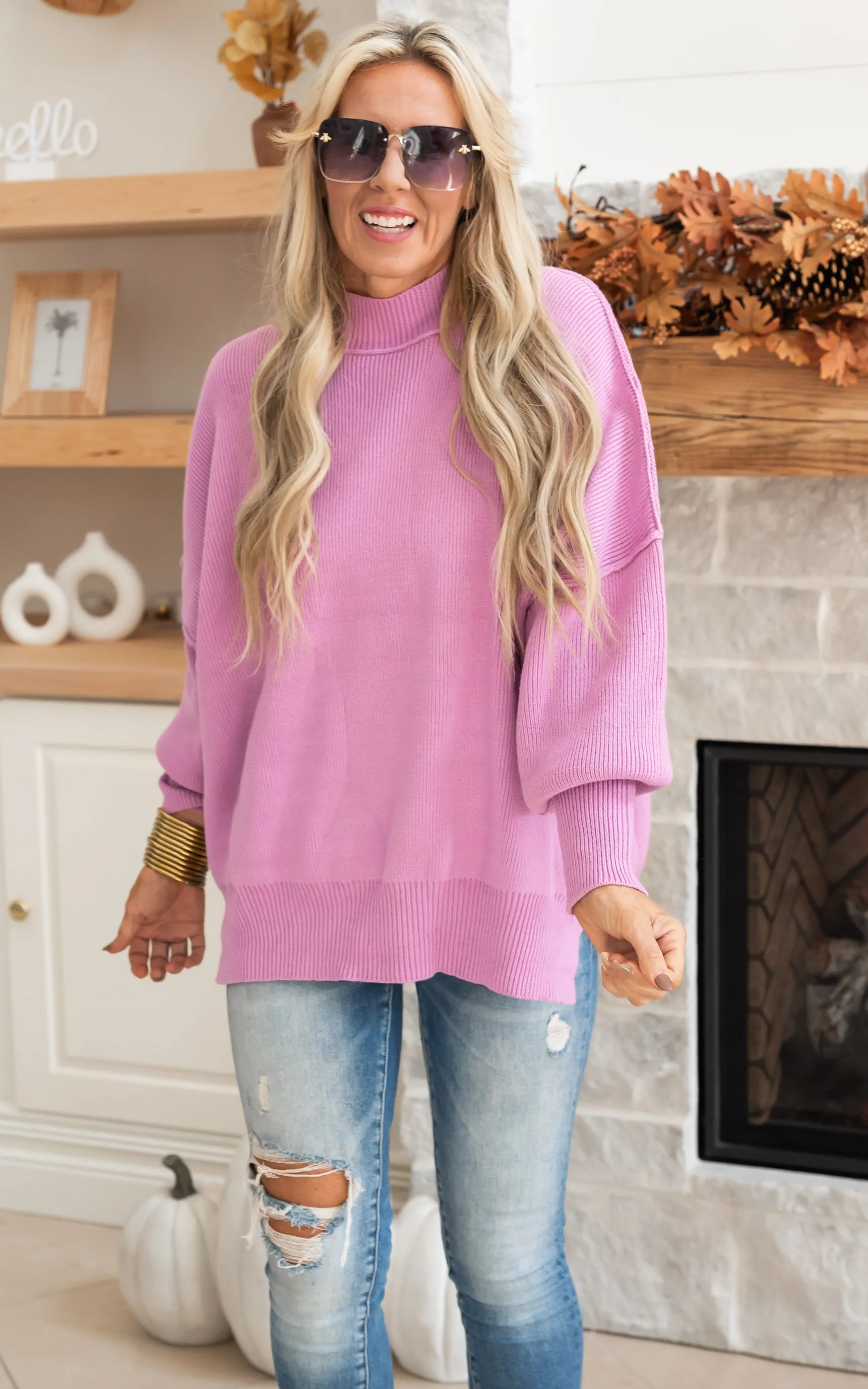 The Monica Side Slit Oversized Sweater | Part 2
