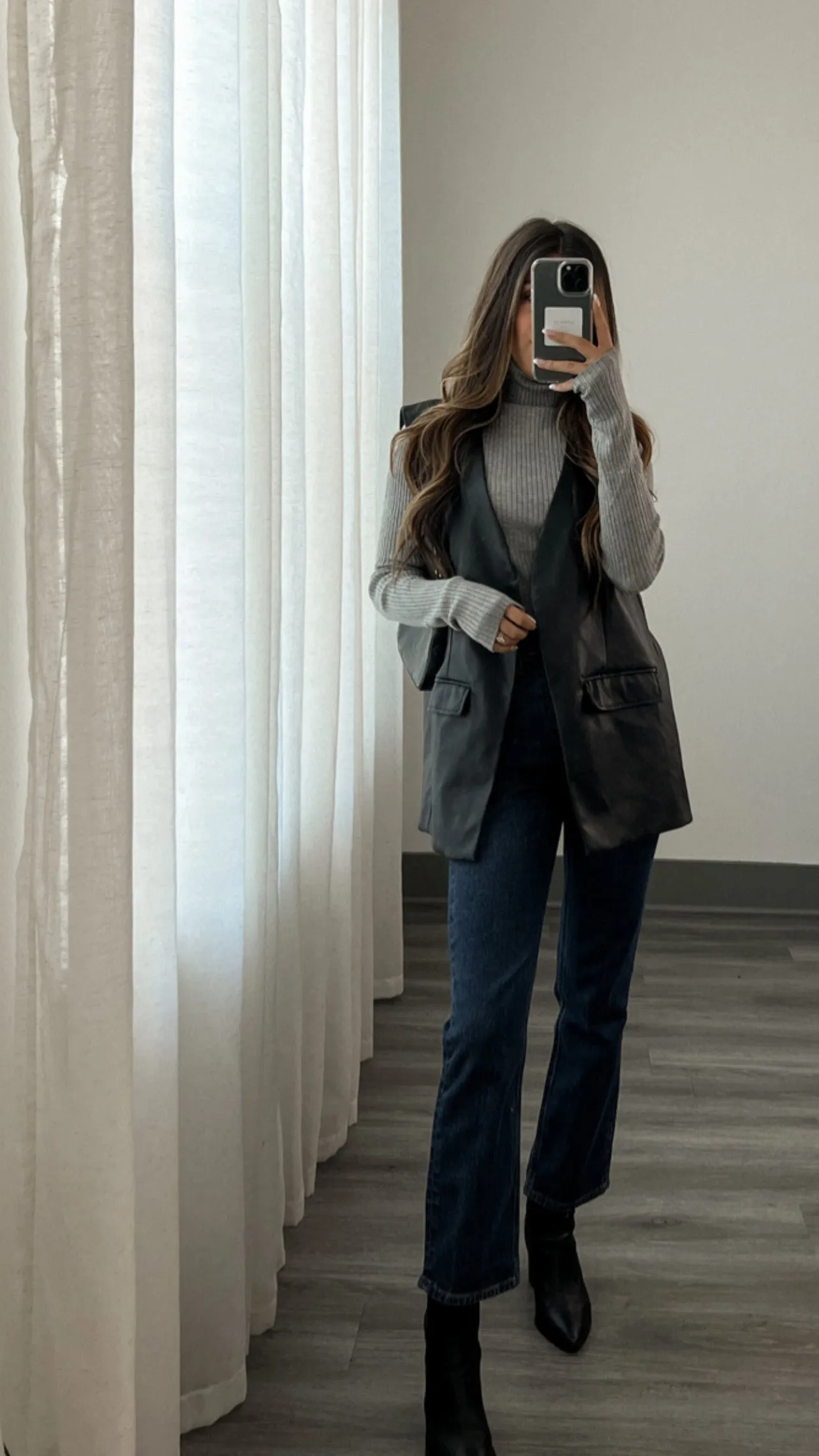 The Quinn Leather Vest - FINAL SALE